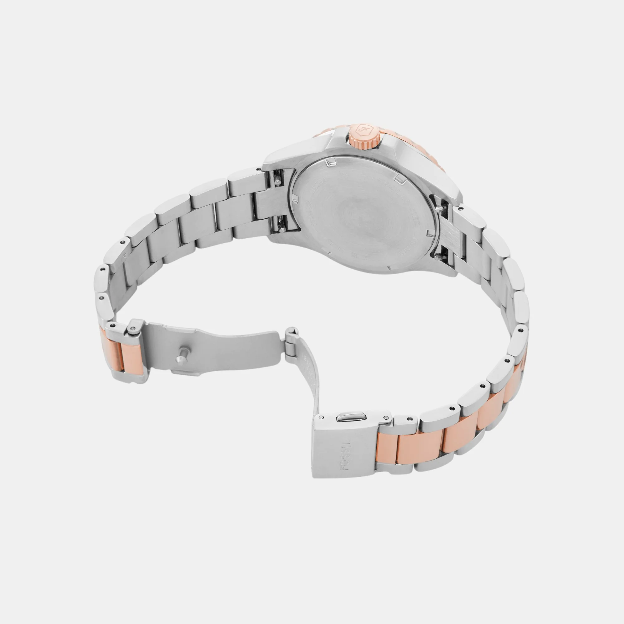 Fossil Blue Dive Women Quartz Grey Dial Analog Stainless Steel Watch ES5348 - Image 7