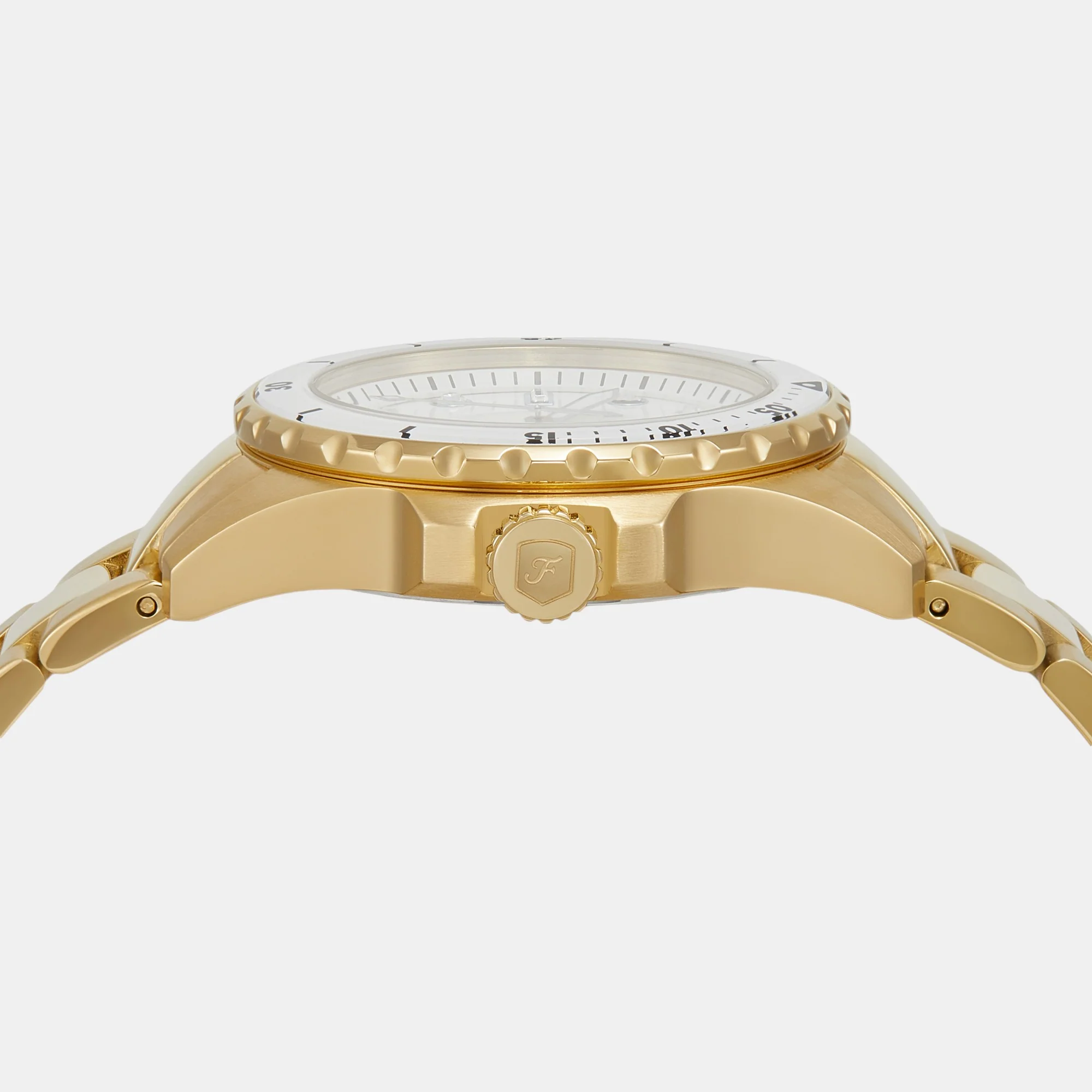 Fossil Blue Dive Women Quartz White Dial Analog Stainless Steel Watch ES5350 - Image 6