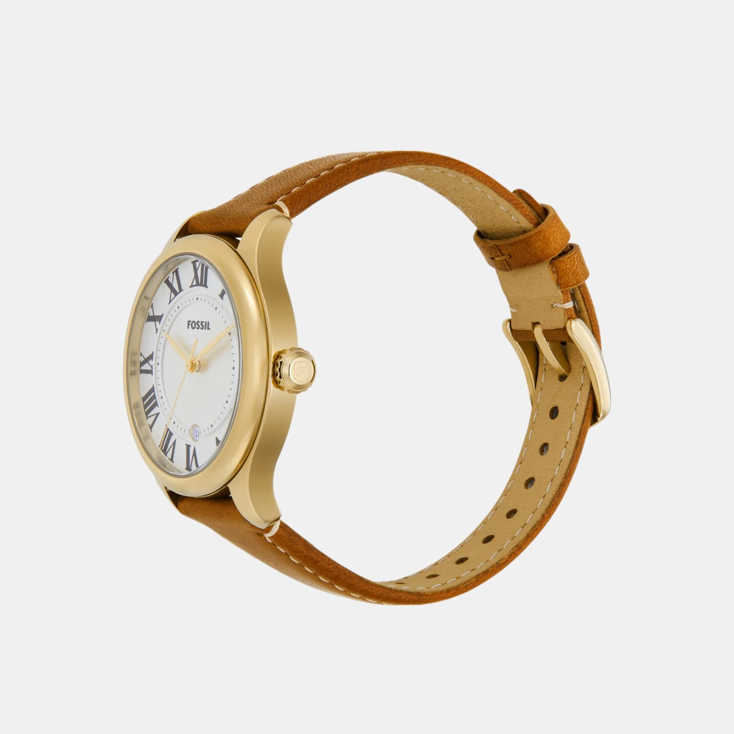 Gilmore Women Quartz Silver Dial Analog Leather Watch ES5397 - Image 3