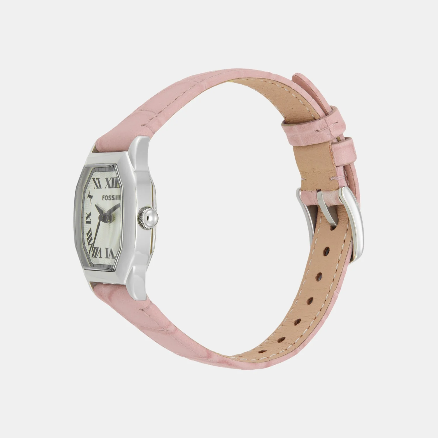 Harlow Women Quartz Cream Dial Analog Leather Watch ES5406 - Image 4