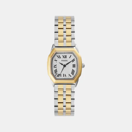 Harlow Women Quartz Cream Dial Analog Stainless Steel Watch ES5362 - Image 3