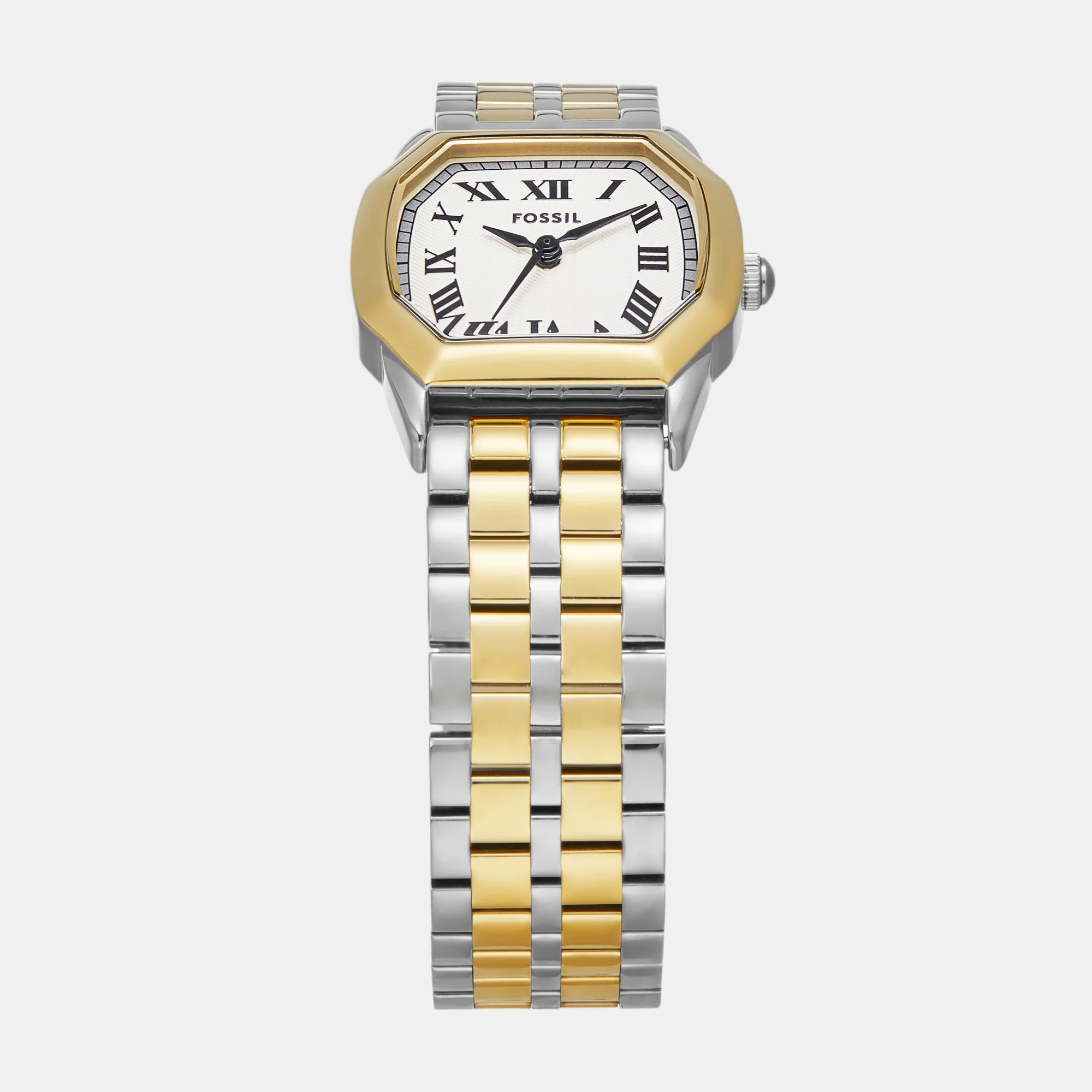 Harlow Women Quartz Cream Dial Analog Stainless Steel Watch ES5362 - Image 4