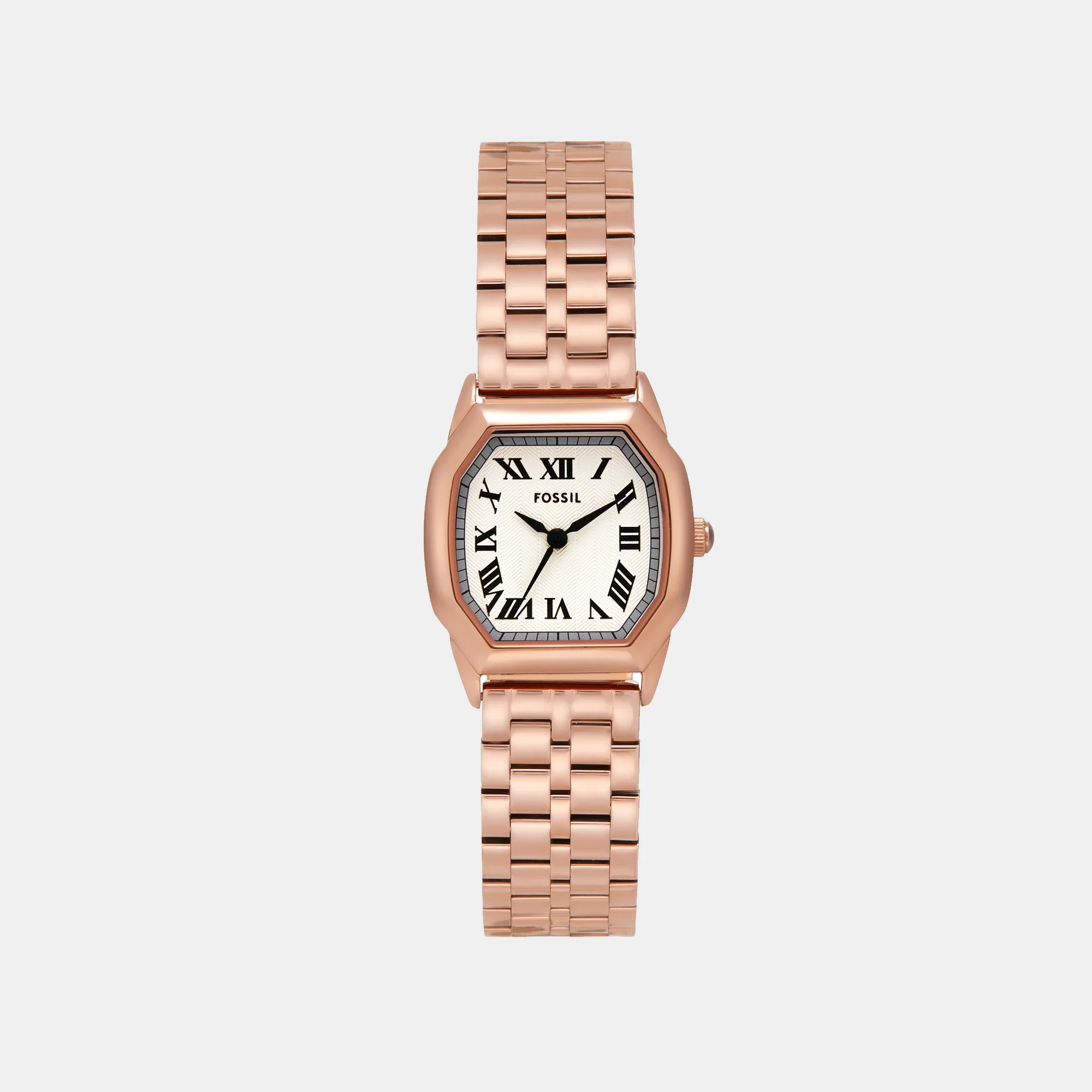 Harlow Women Quartz Cream Dial Analog Stainless Steel Watch ES5386 - Image 2