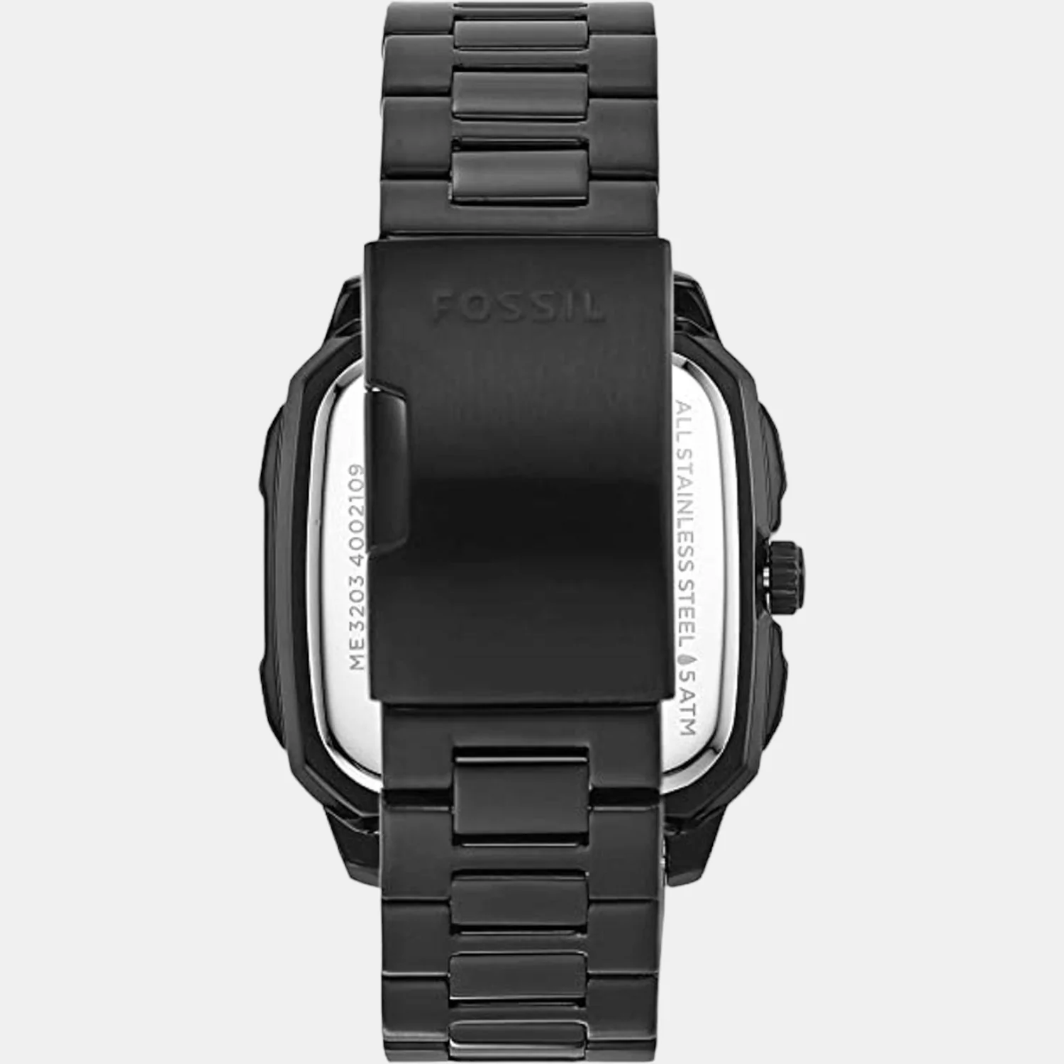 Inscription Men Automatic Black Dial Analog Stainless Steel Watch ME3203 - Image 4