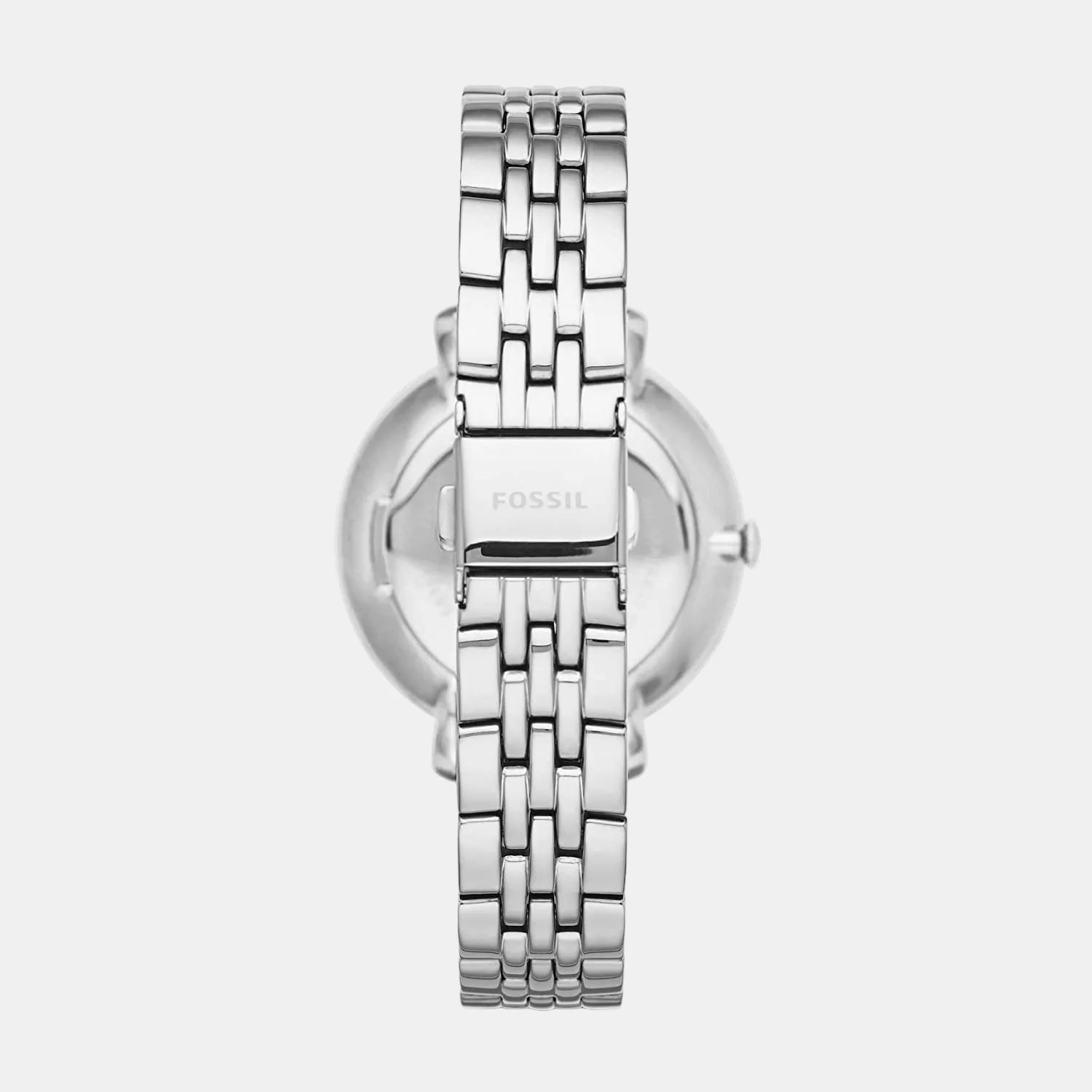 Jacqueline Women Quartz Silver Dial Analog Stainless Steel Watch ES3545 - Image 3