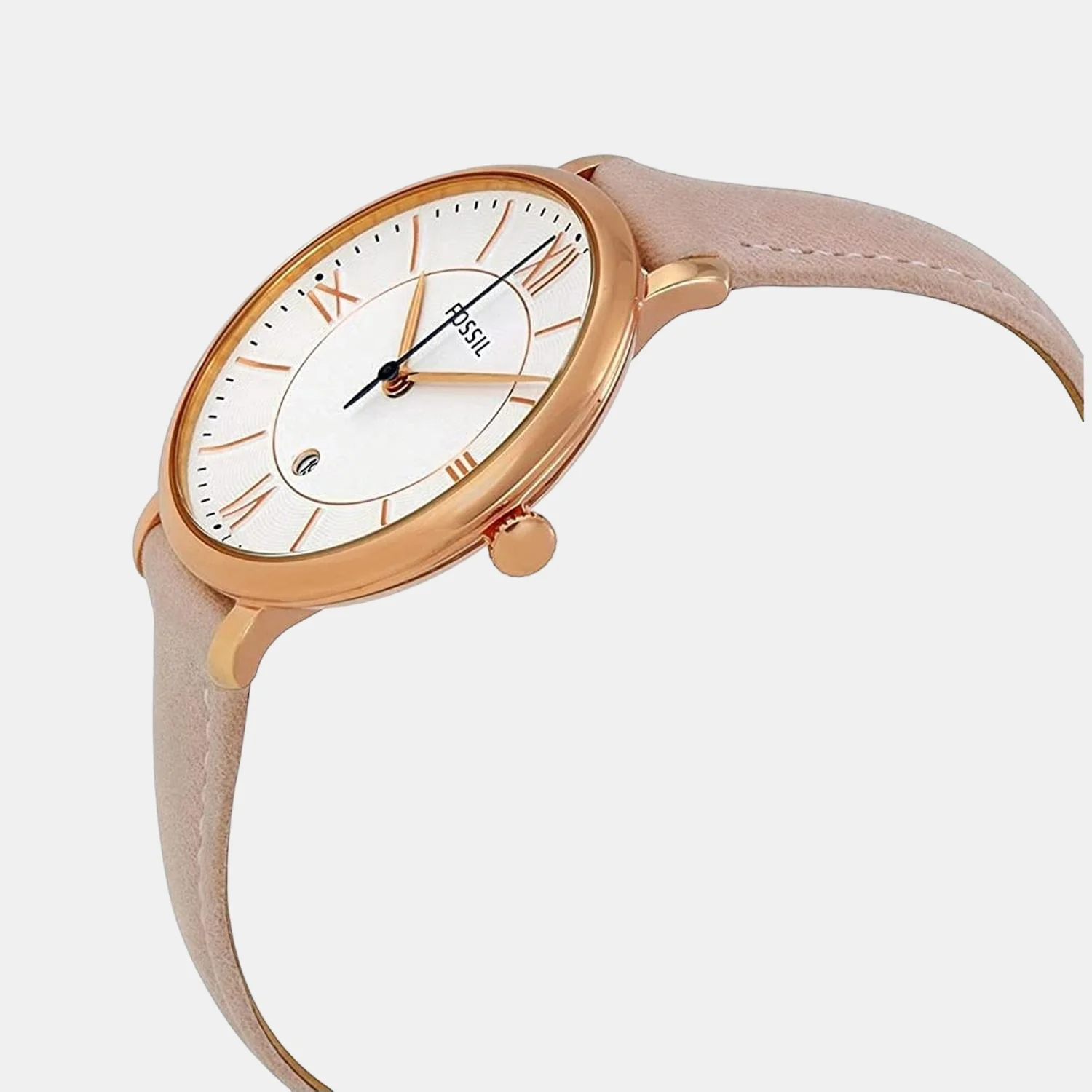 Jacqueline Women Quartz White Dial Analog Leather Watch ES3988 - Image 2
