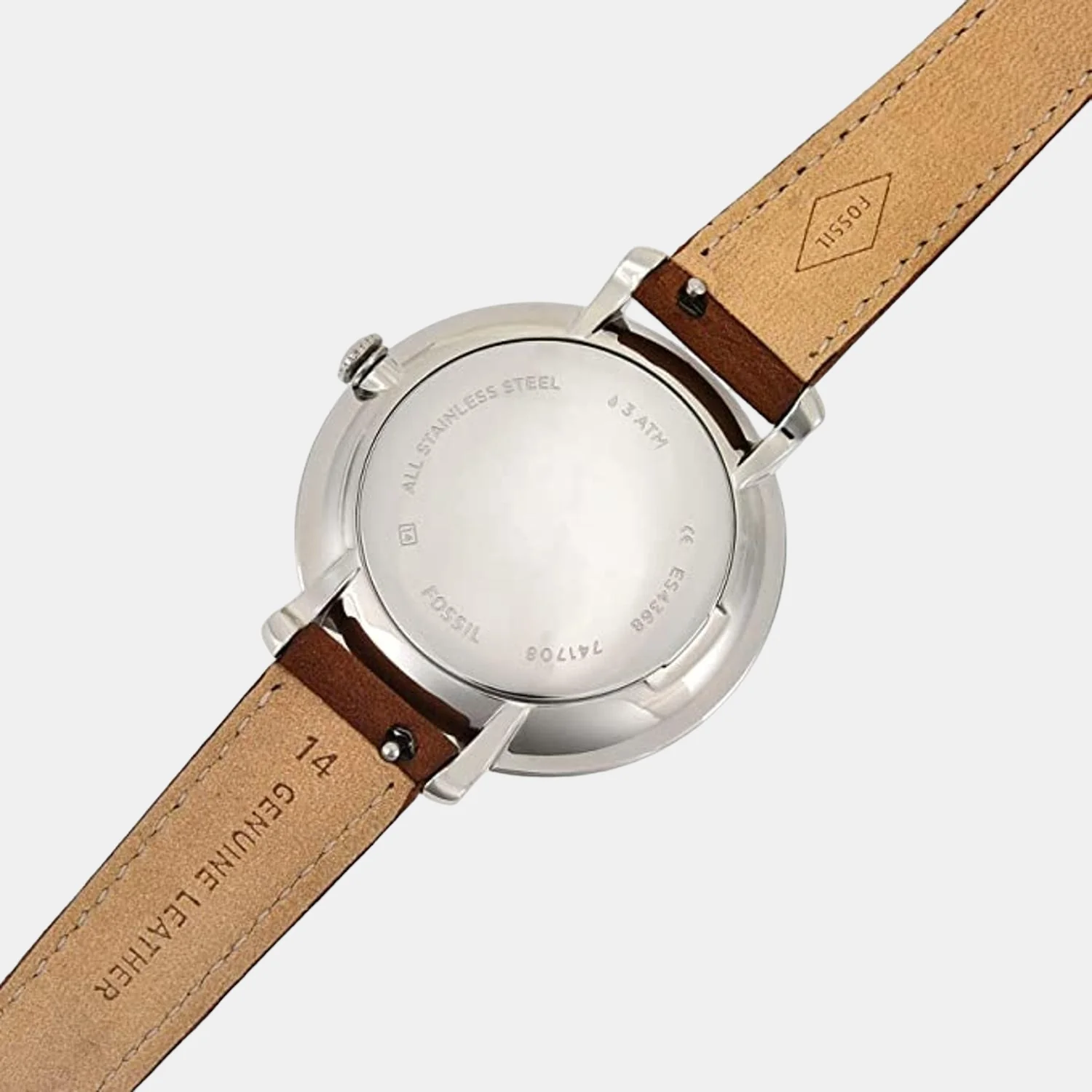 Jacqueline Women Quartz White Dial Analog Leather Watch ES4368 - Image 4