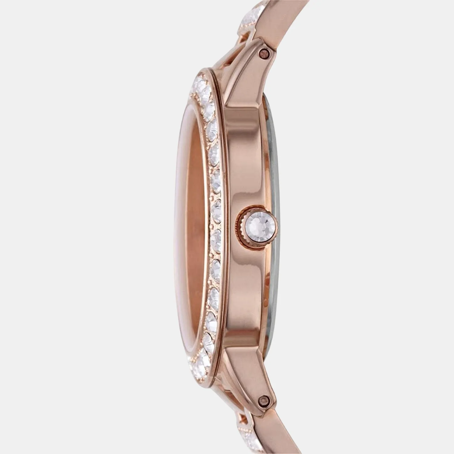 Jesse Women Quartz Rose Gold Dial Analog Stainless Steel Watch ES3020 - Image 3