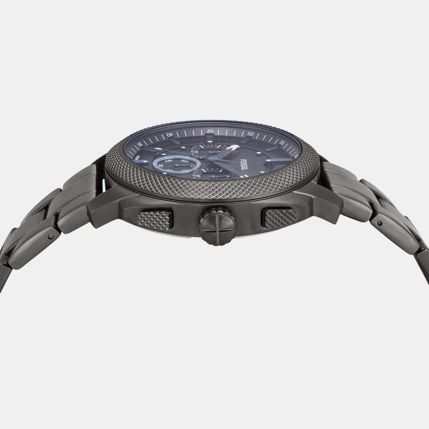 Machine Men Quartz Black Dial Chronograph Stainless Steel Watch FS6098 - Image 7