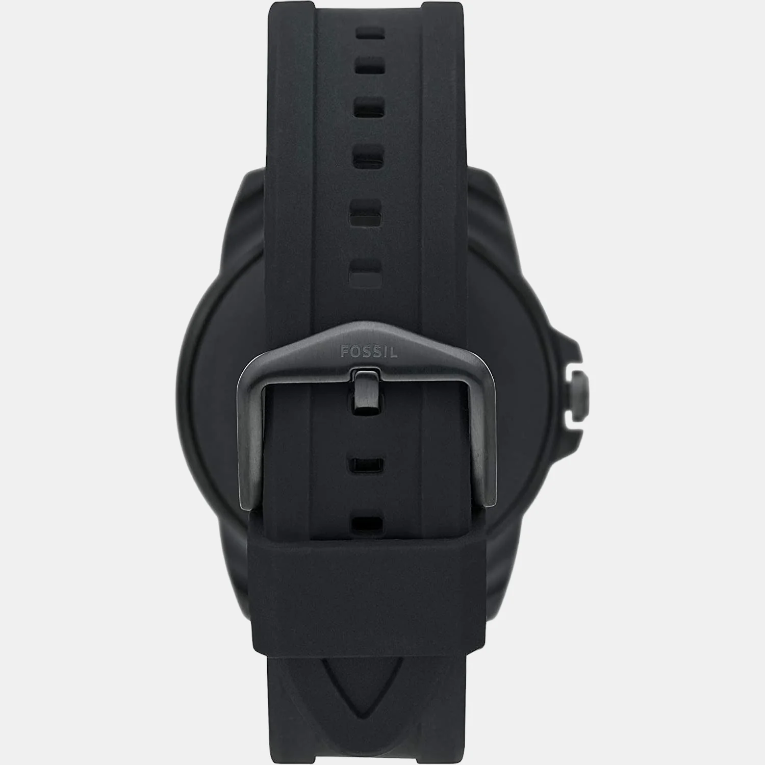 Men Automatic Black Dial Digital Silicone Watch FTW4047 - Image 3