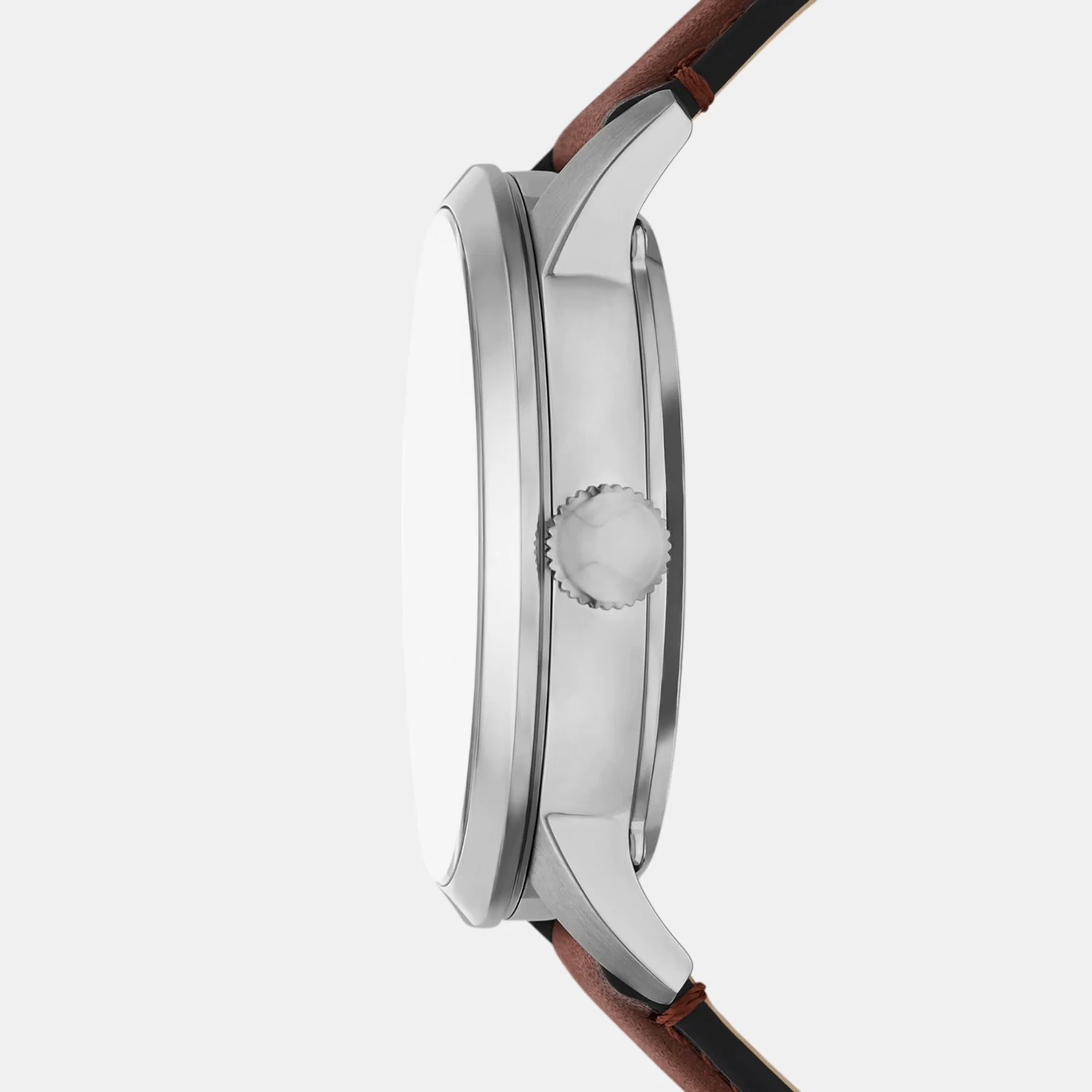 Men Mechanical Clear Dial Analog Leather Watch ME3267 - Image 3