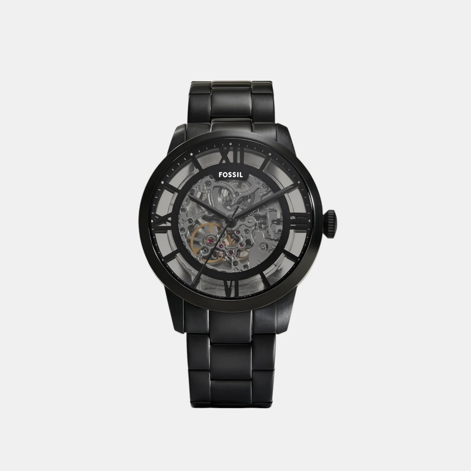 Men Mechanical Clear Dial Analog Stainless Steel Watch ME3269 - Image 3