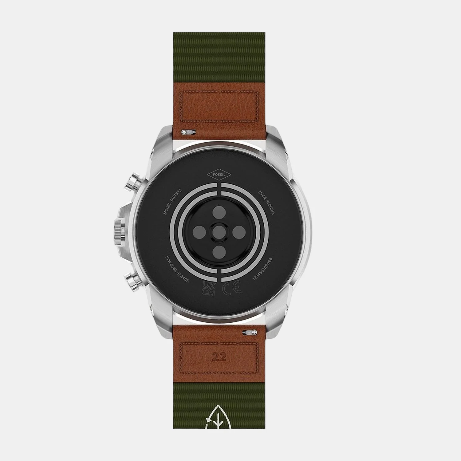 Men Processor Black Dial Digital Fabric Watch FTW4068 - Image 5