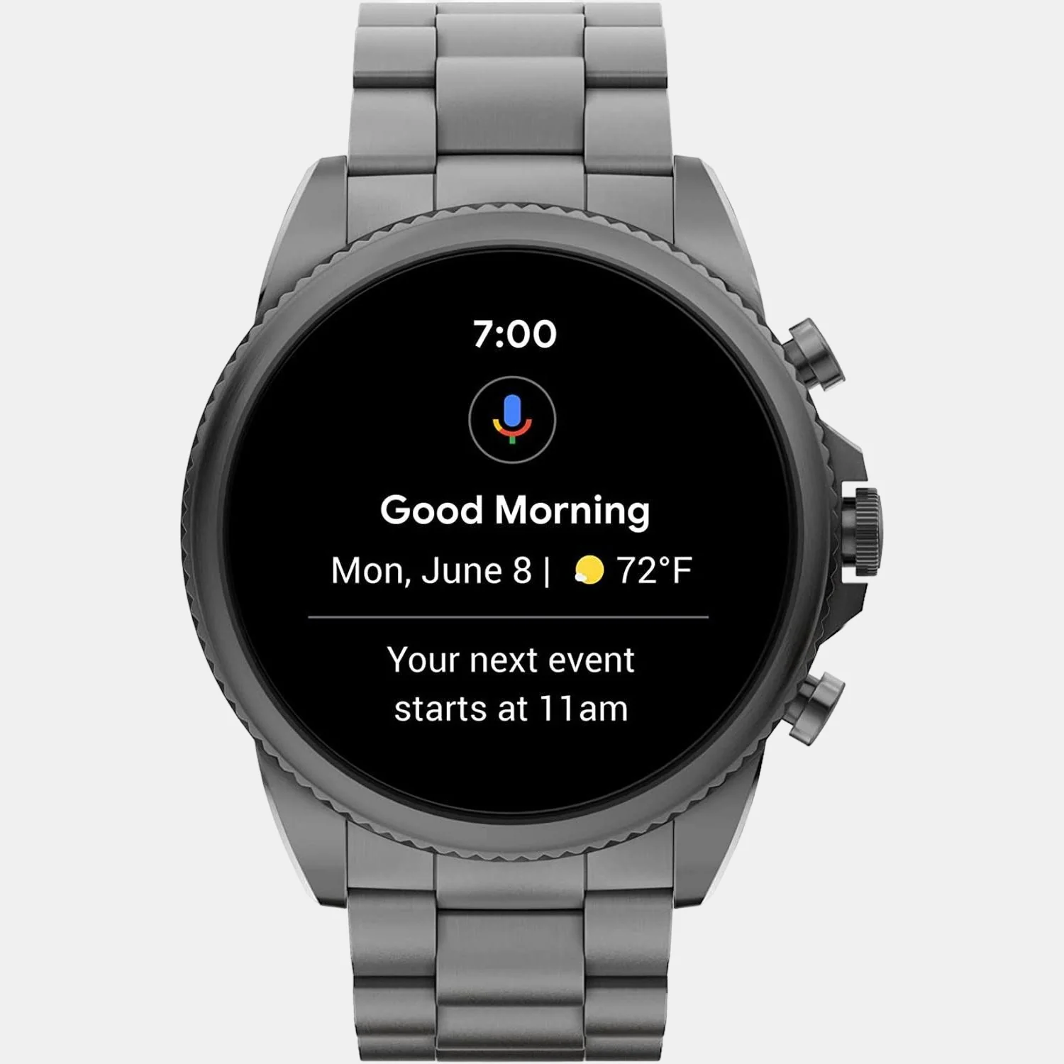 Men Processor Black Dial Digital Stainless Steel Watch FTW4059 - Image 7