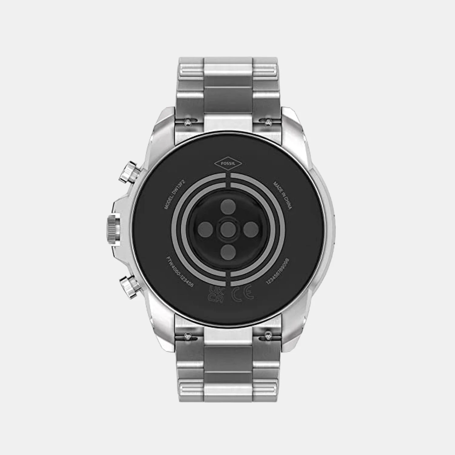 Men Processor Black Dial Digital Stainless Steel Watch FTW4060 - Image 4
