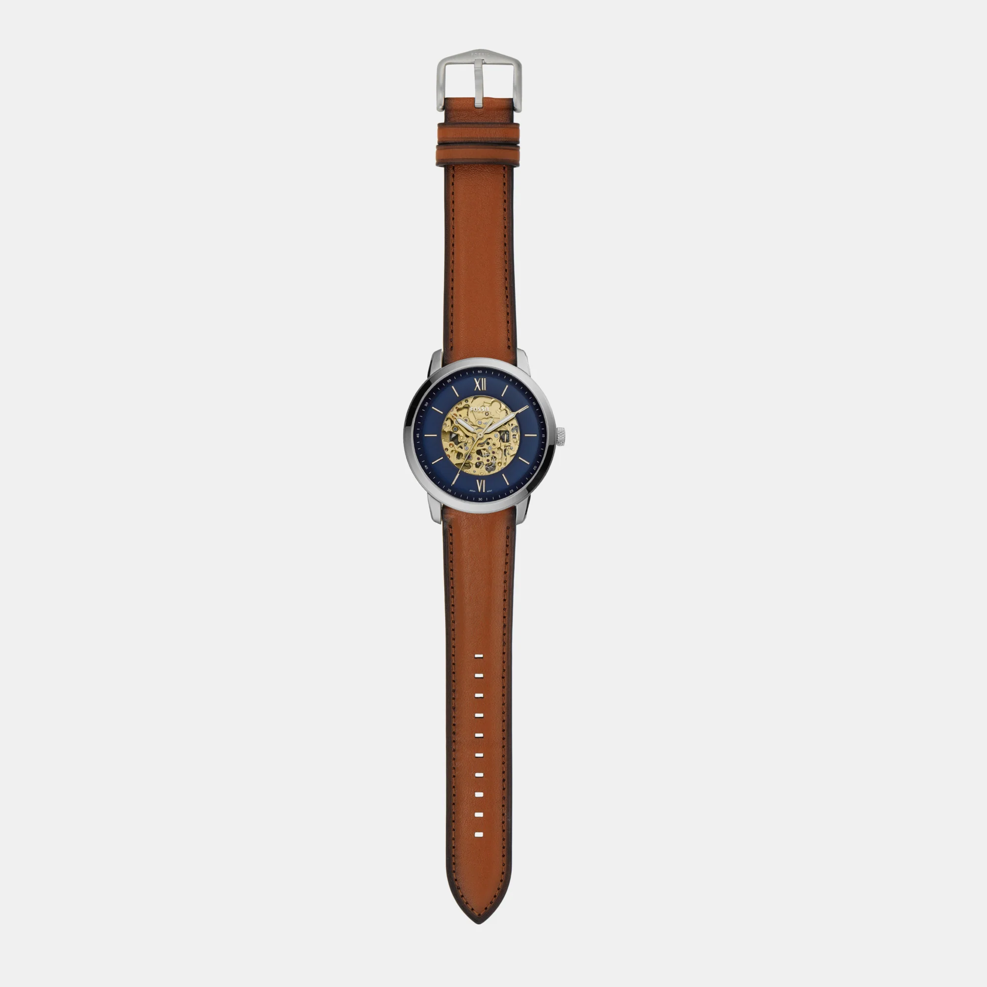 Neutra Men Automatic Blue Dial Analog Leather Watch ME3160 - Image 10