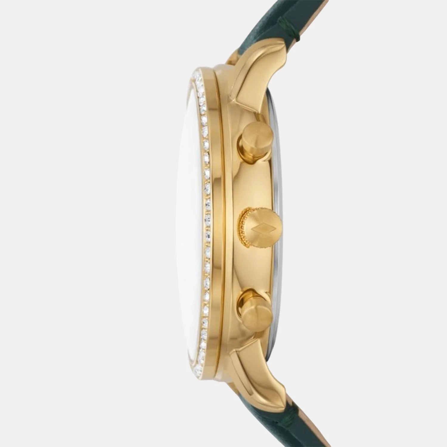 Neutra Women Quartz Green Dial Chronograph Leather Watch ES5239 - Image 2