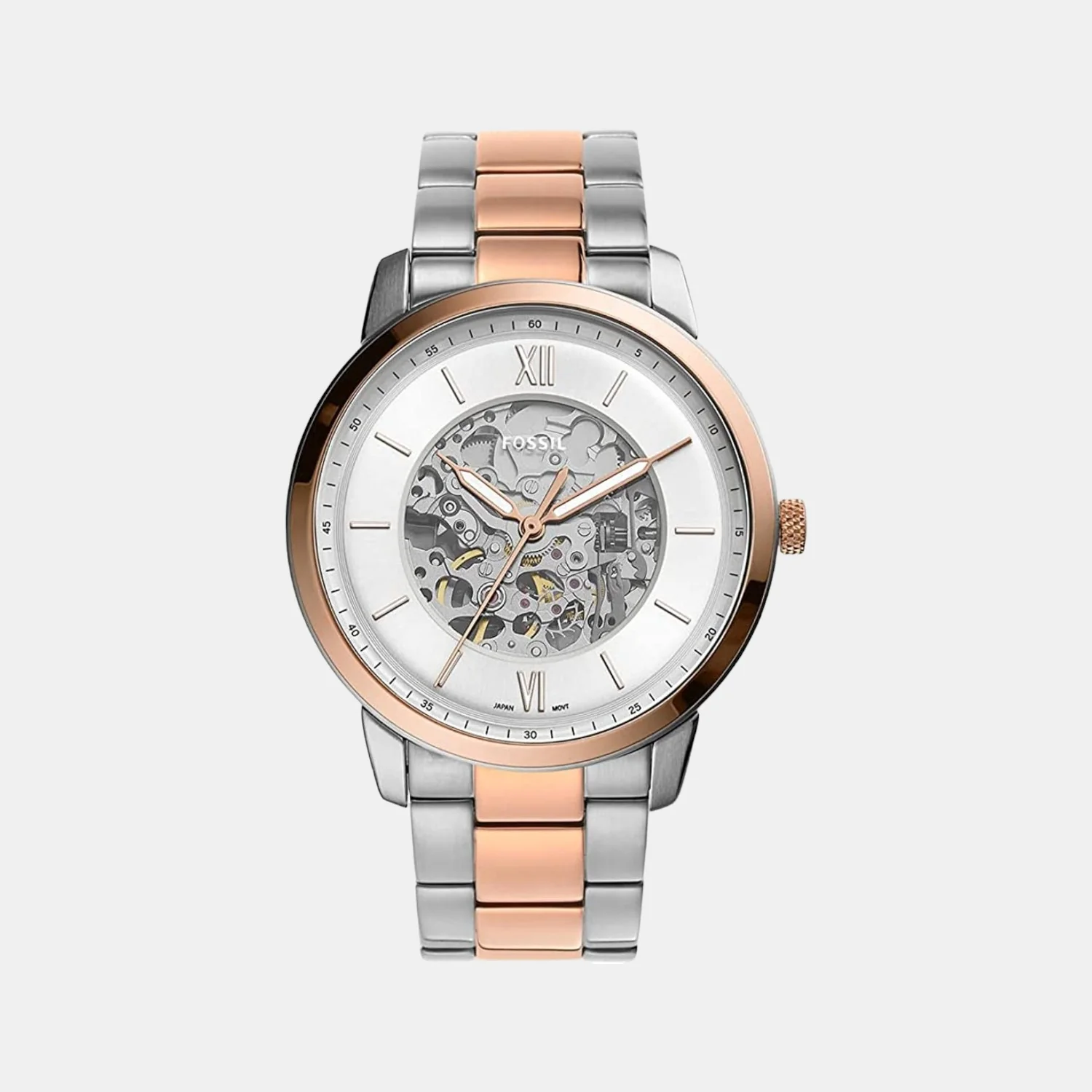Neutramatic Men Automatic White Dial Analog Stainless Steel Watch ME3196