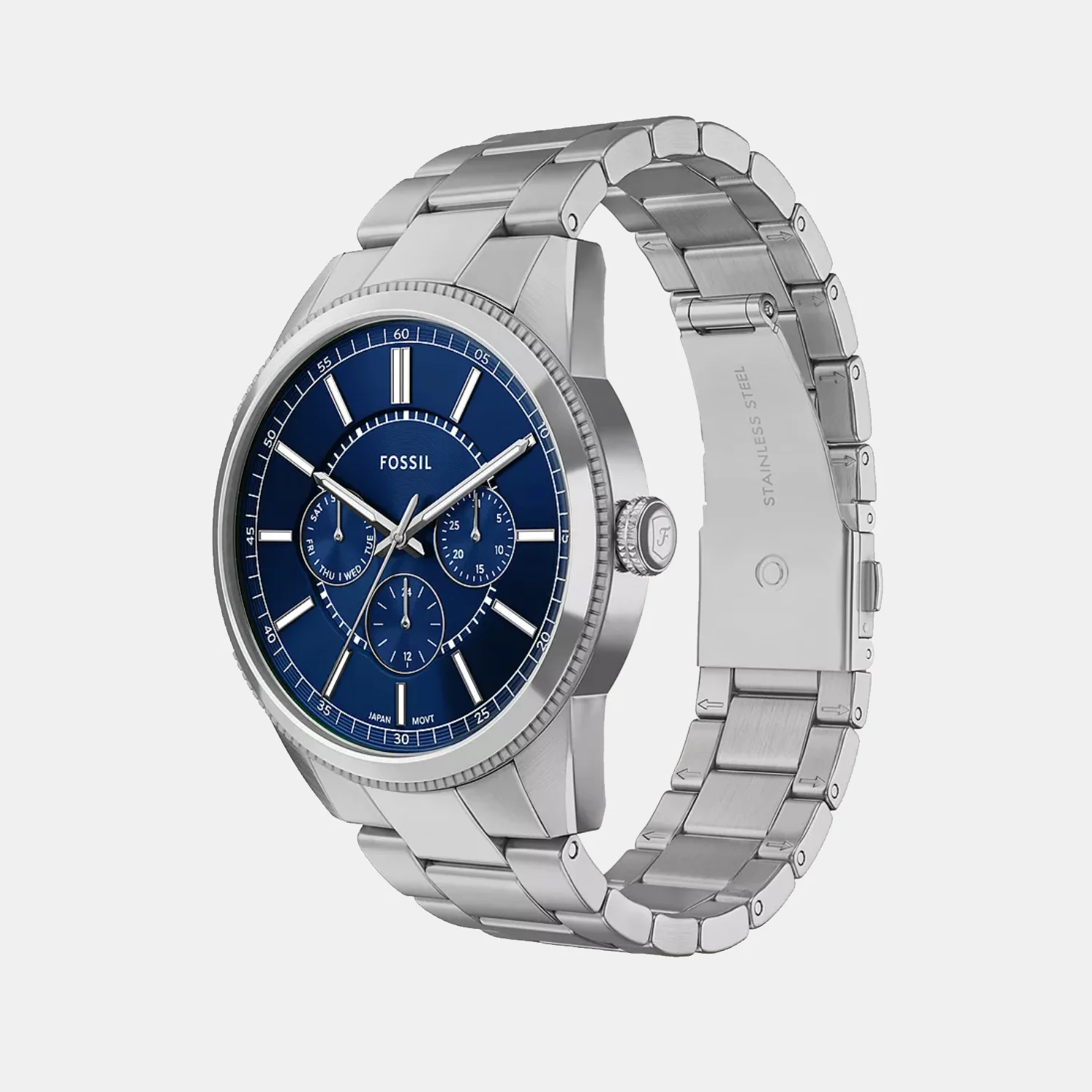 Pearson Men Quartz Blue Dial Analog Stainless Steel Watch FS6134 - Image 3