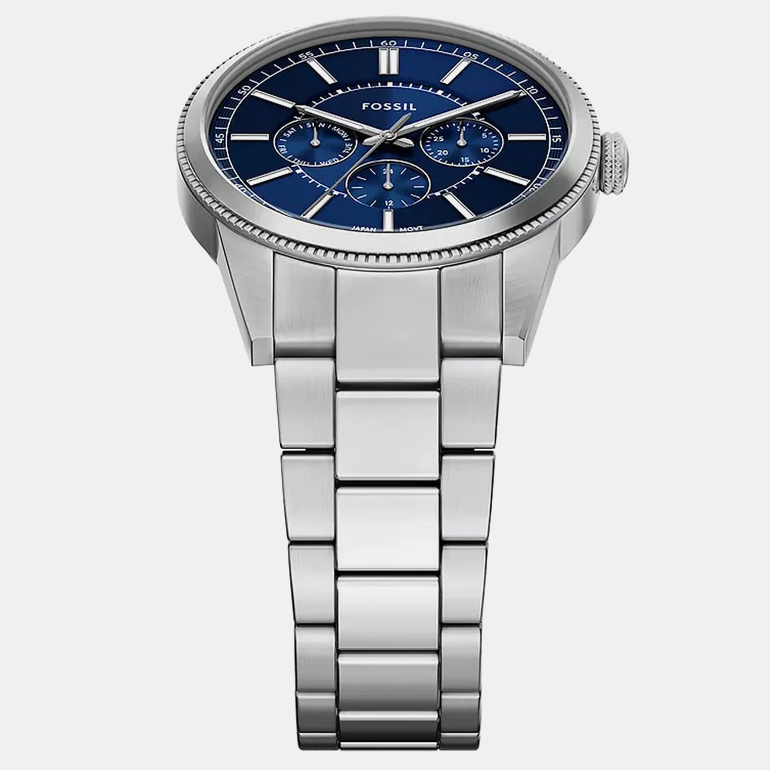 Pearson Men Quartz Blue Dial Analog Stainless Steel Watch FS6134 - Image 4