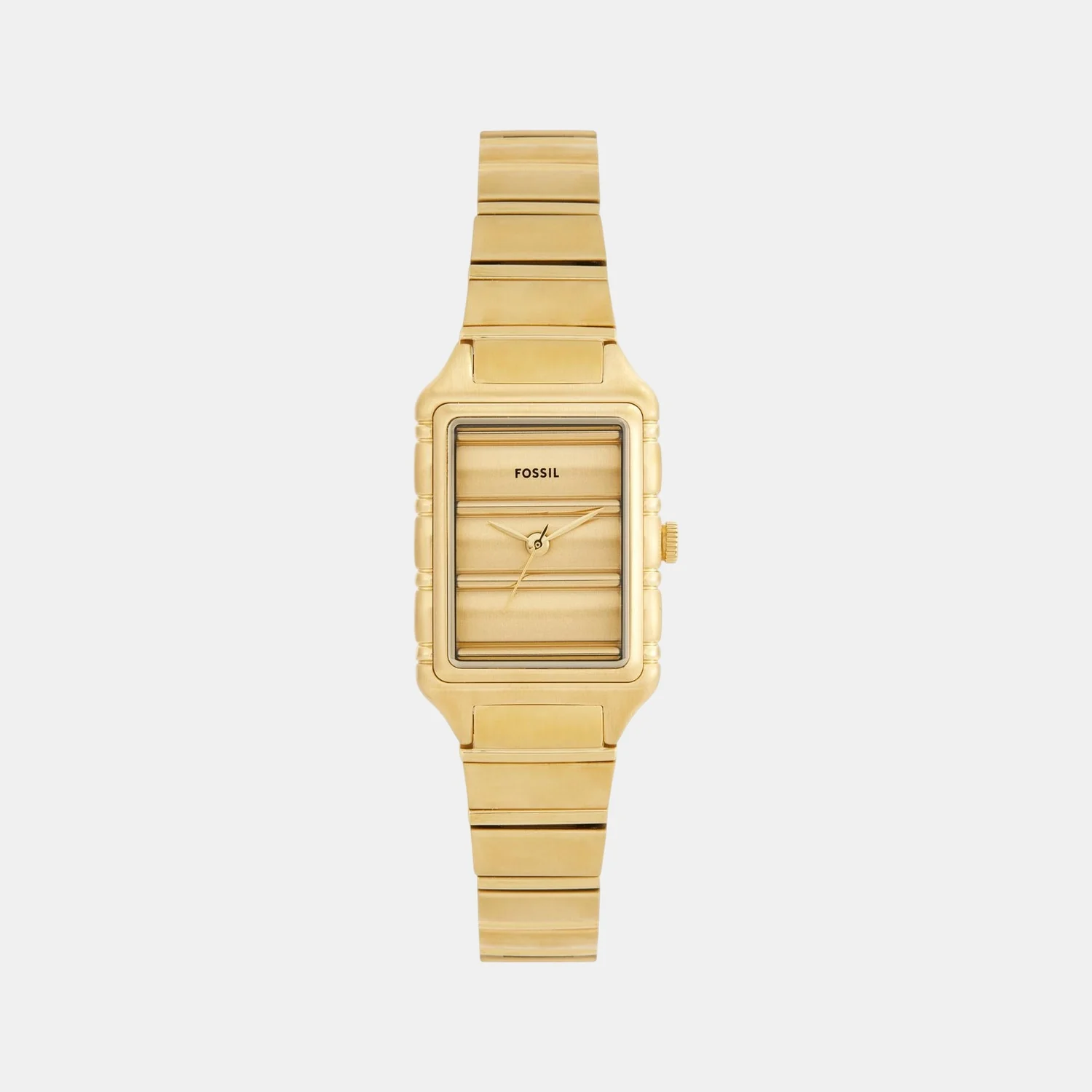 Raquel Women Quartz Gold Dial Analog Stainless Steel Watch ES5389