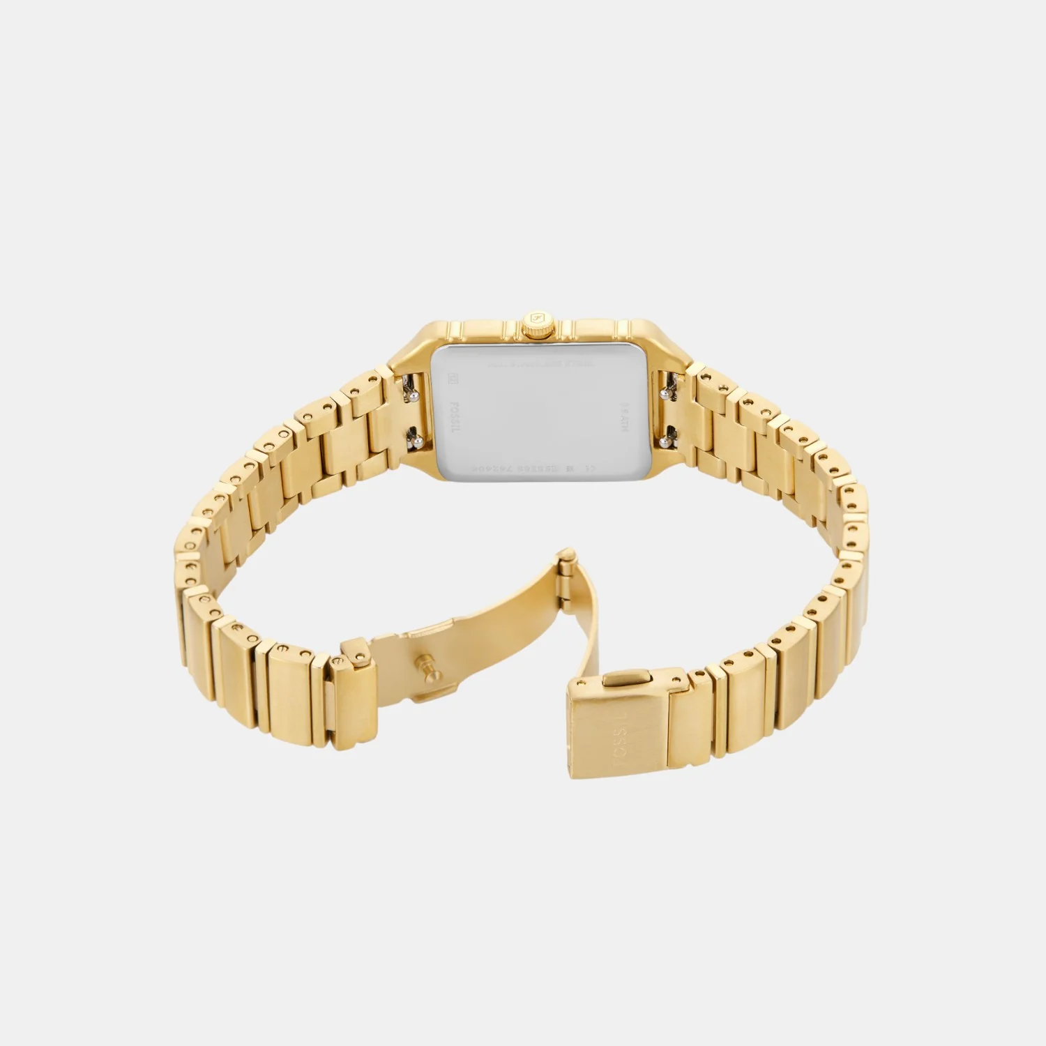 Raquel Women Quartz Gold Dial Analog Stainless Steel Watch ES5389 - Image 6