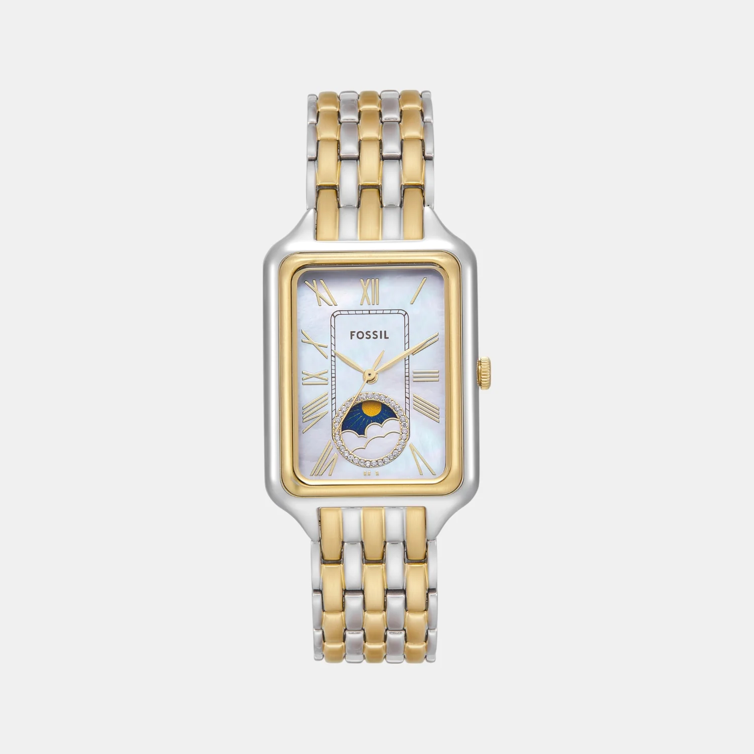 Raquel Women Quartz Mother Of Pearl Dial Analog Stainless Steel Watch ES5399 - Image 2