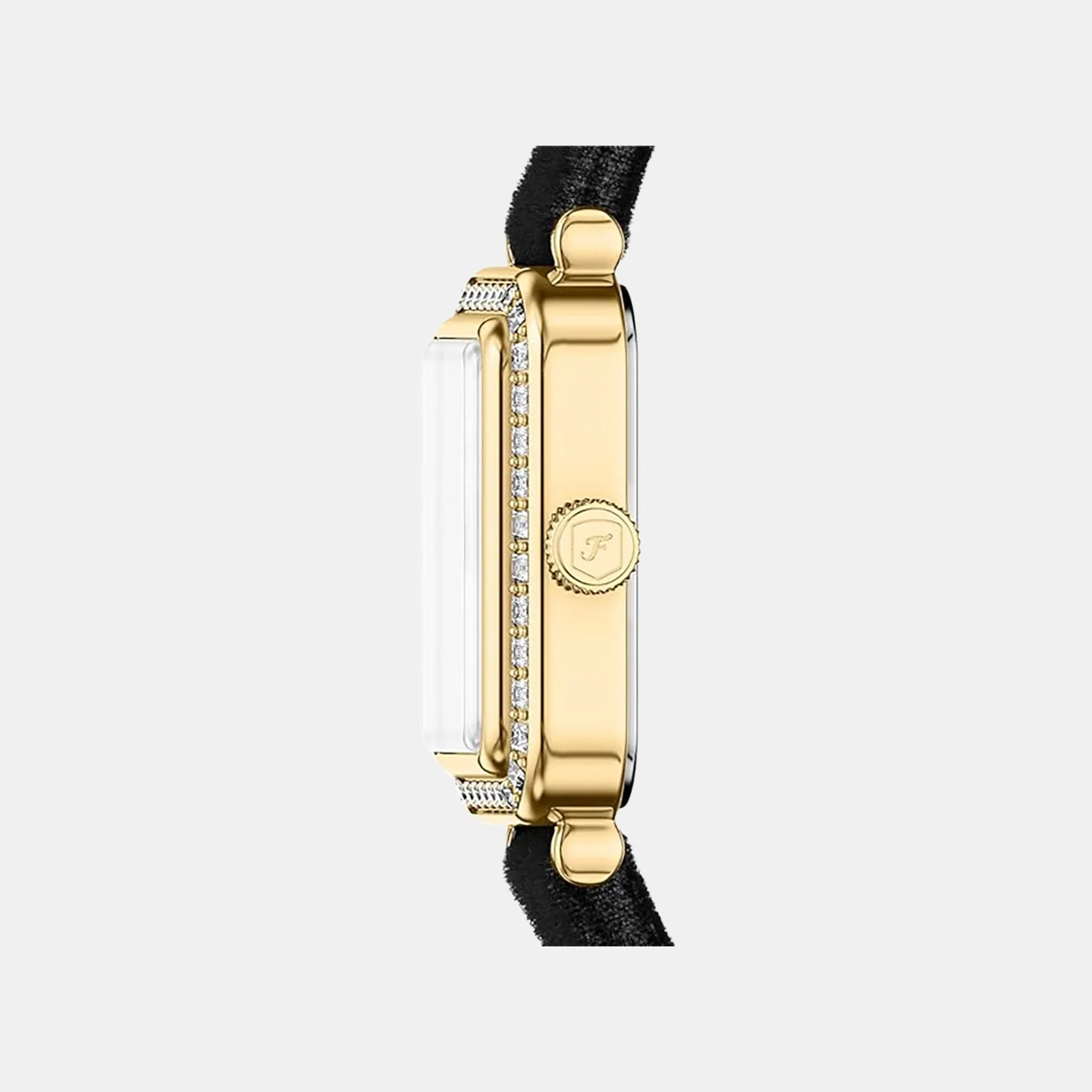 Raquel Women Quartz Silver Dial Analog Fabric Watch ES5437 - Image 2