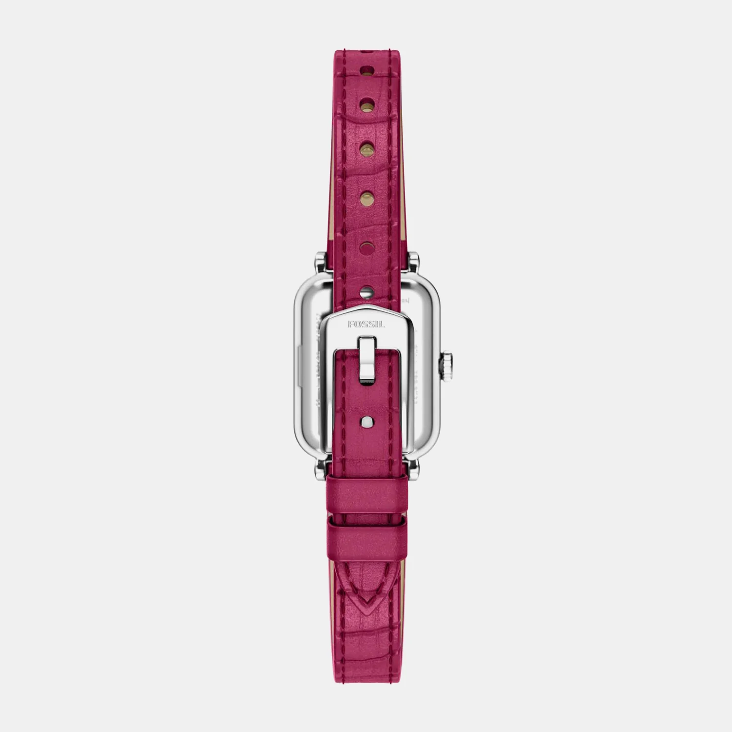 Raquel Women Quartz Silver Dial Analog Leather Watch ES5466 - Image 4