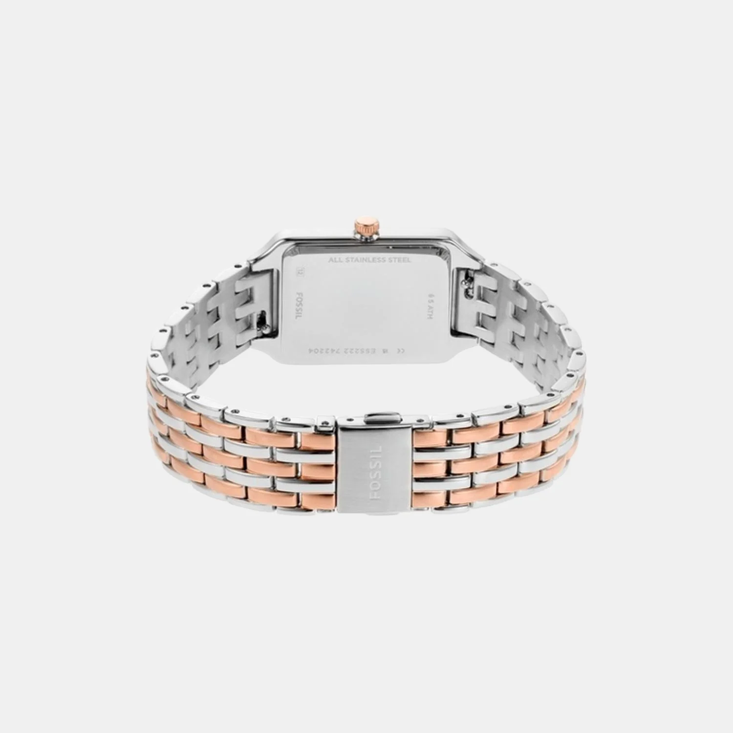 Raquel Women Quartz Silver Dial Analog Stainless Steel Watch ES5222 - Image 3