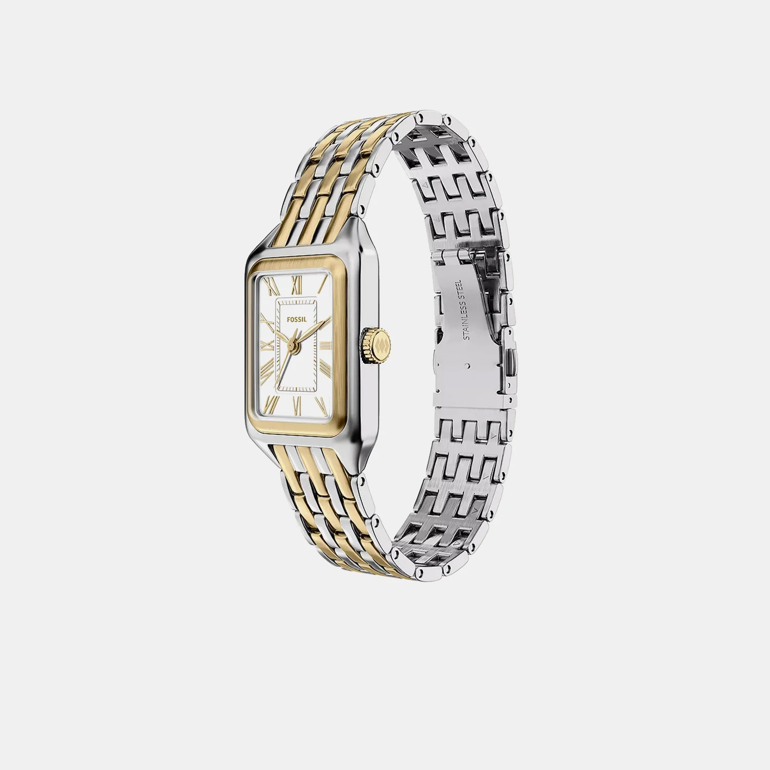 Raquel Women Quartz White Dial Analog Stainless Steel Watch ES5468 - Image 4