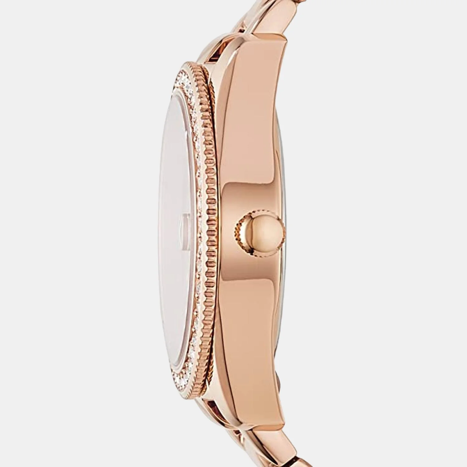 Scarlette Women Quartz Rose Gold Dial Analog Stainless Steel Watch ES4318 - Image 2