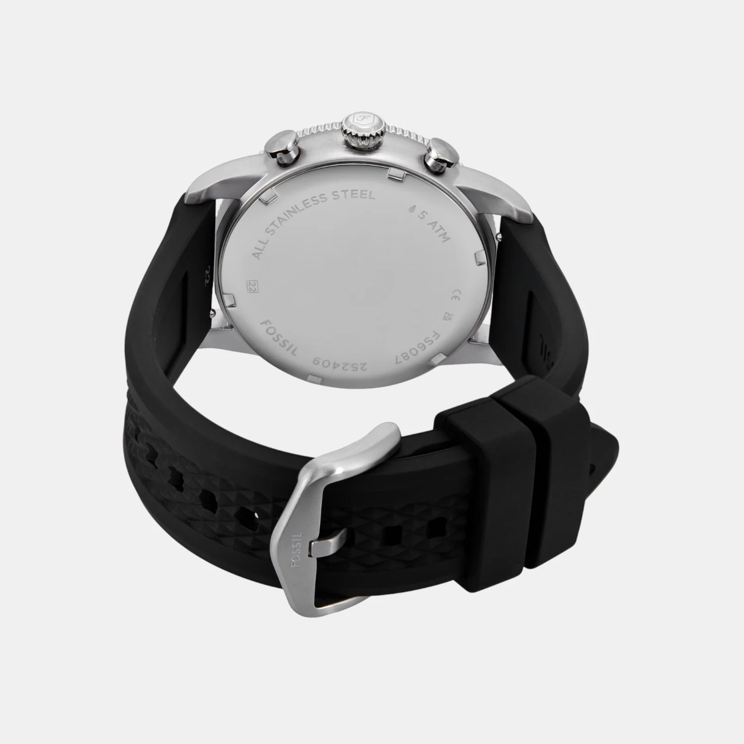Sport Tourer Men Quartz White Dial Chronograph Silicone Watch FS6087 - Image 6