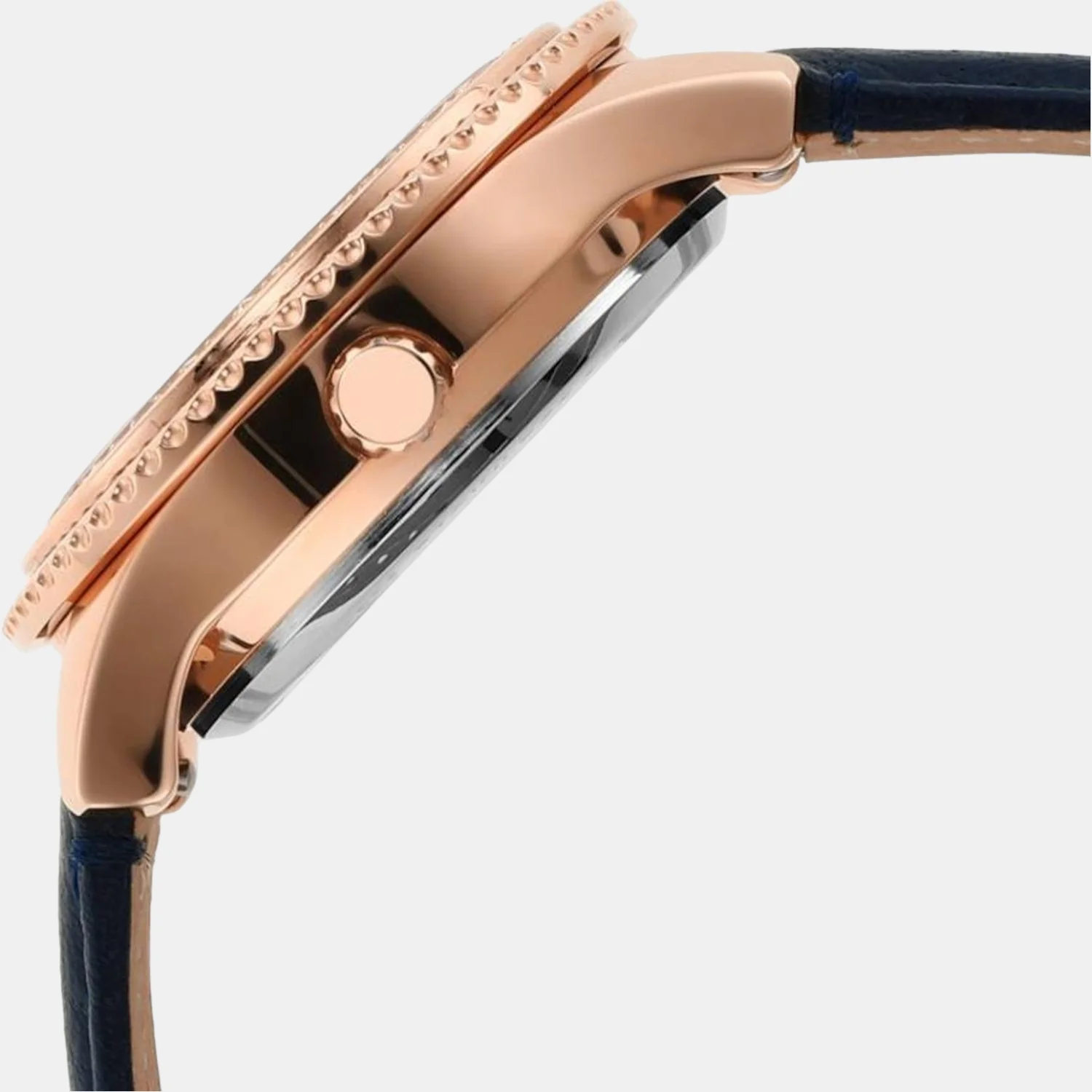 Stella Women Automatic Rose Gold Dial Analog Leather Watch ME3212 - Image 2