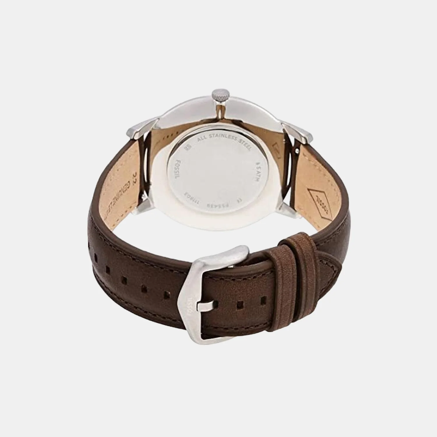 The Minimalist Men Quartz Cream Dial Analog Leather Watch FS5439 - Image 4