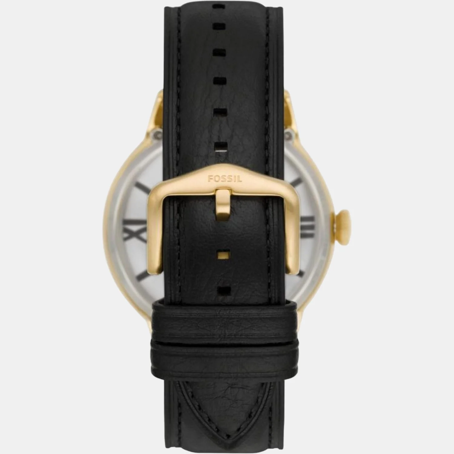 Towns Men Automatic Black Dial Analog Leather Watch ME3210 - Image 2