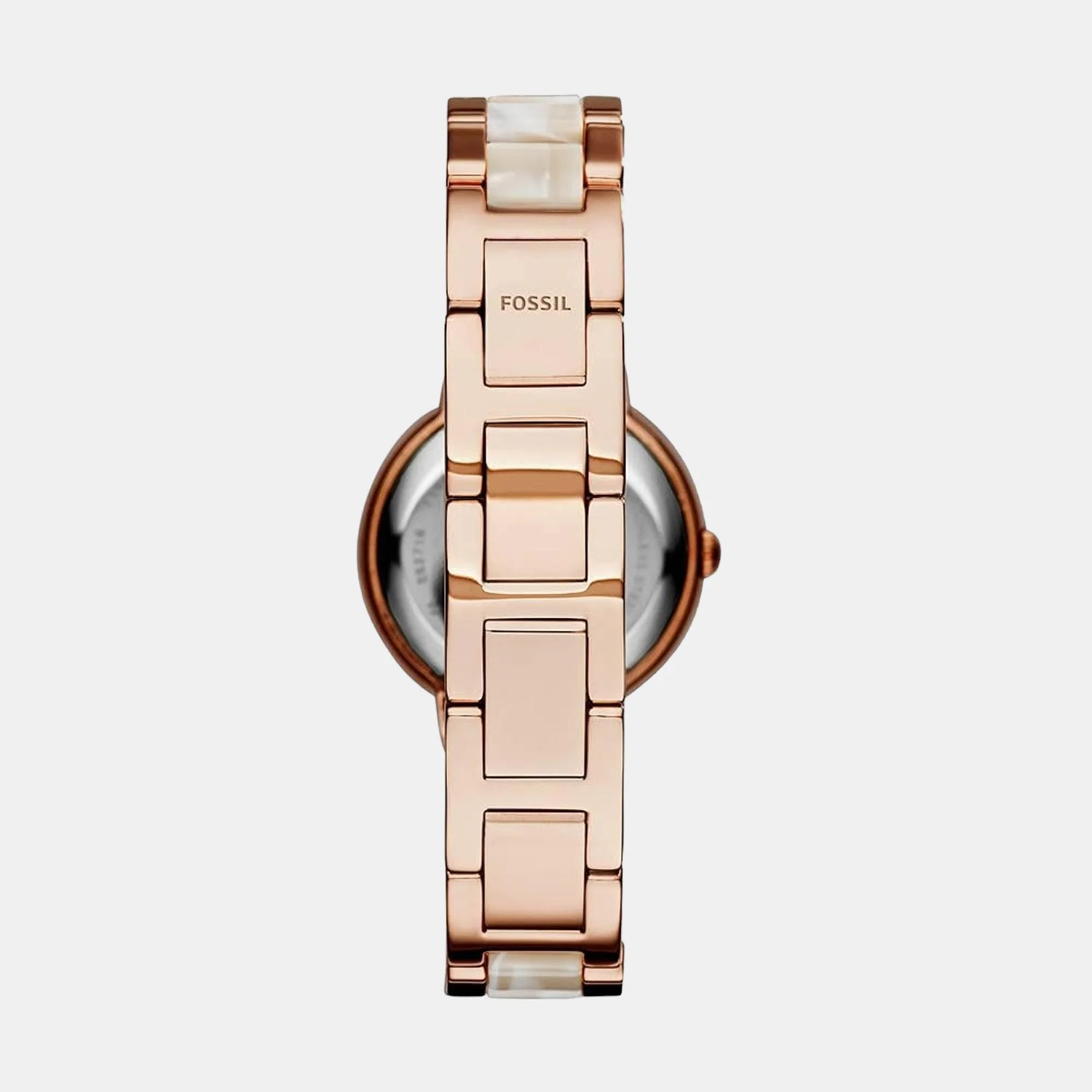 Virginia Women Quartz Mother Of Pearl Dial Analog Stainless Steel Watch ES3716 - Image 3