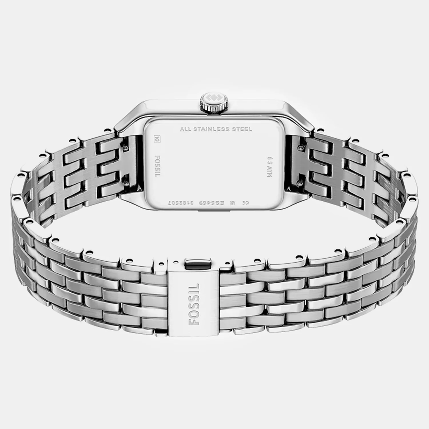 Women Quartz Silver Dial Analog Stainless Steel Watch ES5469 - Image 3