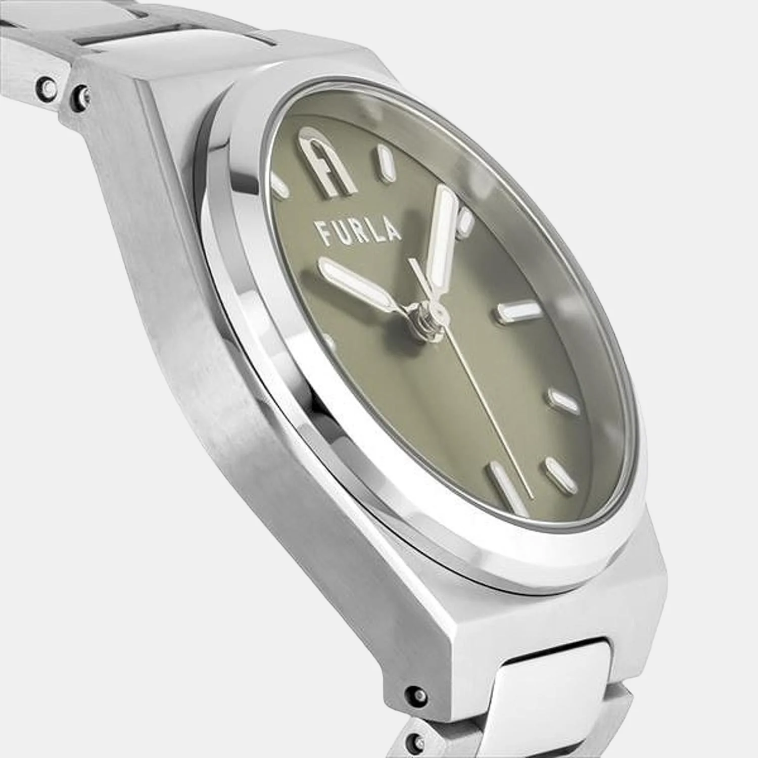 Furla Athleisure Women Quartz Green Dial Analog Stainless Steel Watch WW00020008L1 - Image 3
