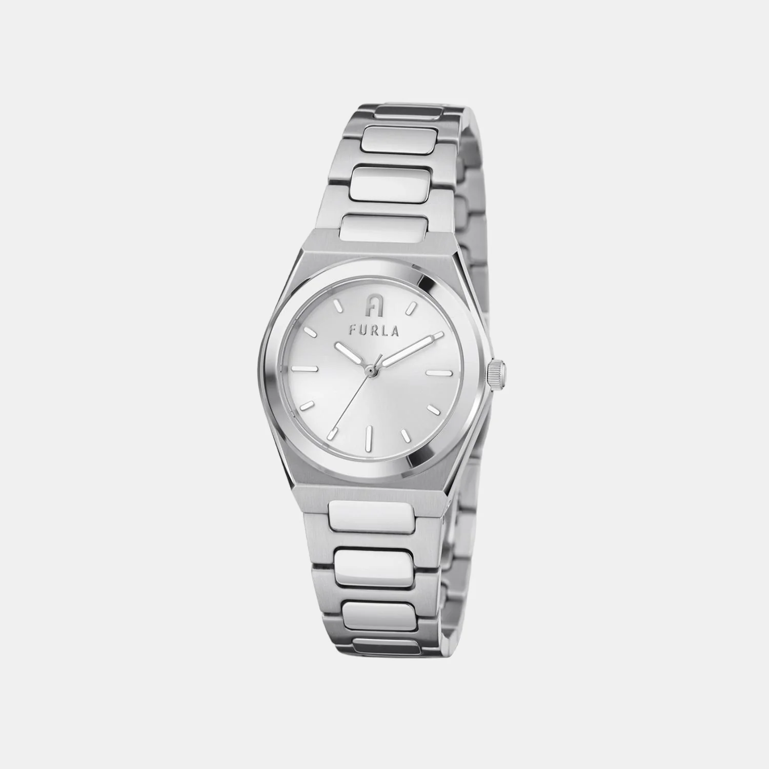 Furla Athleisure Women Quartz Silver Dial Analog Stainless Steel Watch WW00020010L1 - Image 5