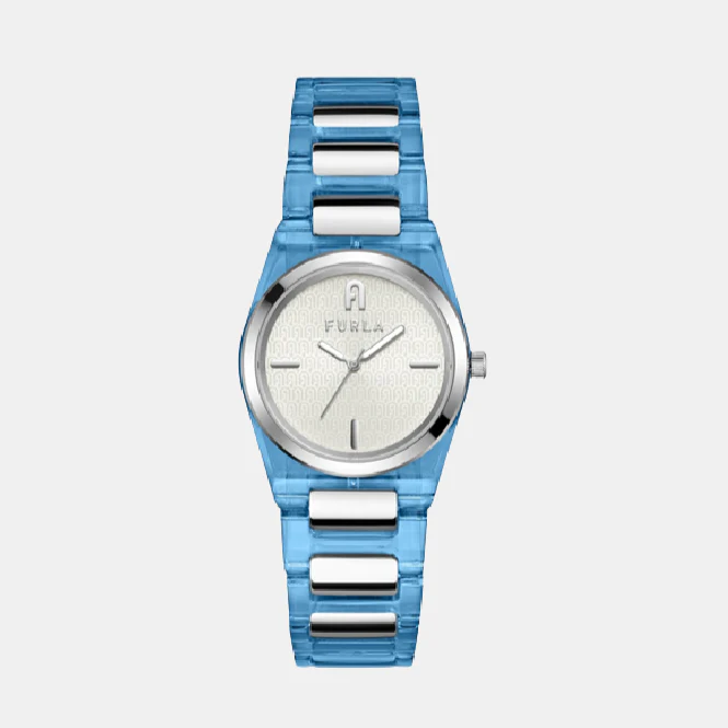 Furla Athleisure Women Quartz Silver Dial Analog Stainless Steel Watch WW00028007L1 - Image 2
