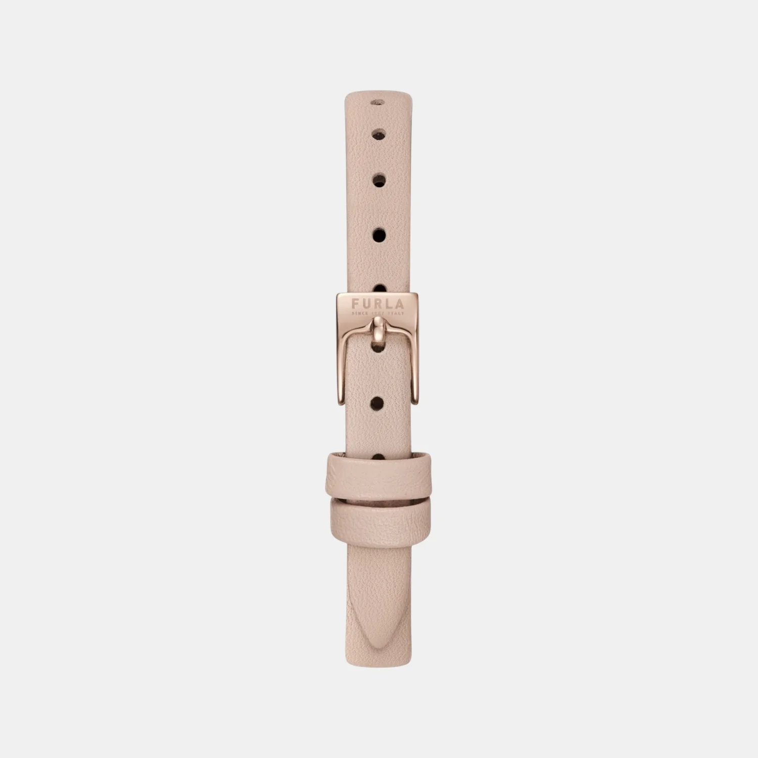 Furla New Pin Women Quartz Rose Gold Dial Analog Leather Watch WW00018004L3 - Image 5