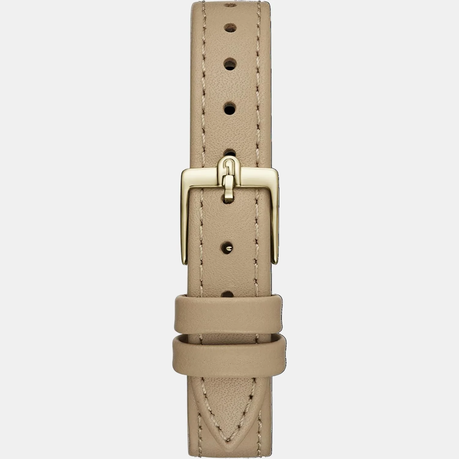 Women Quartz Gold Dial Analog Leather Watch WW00013003L2 - Image 3