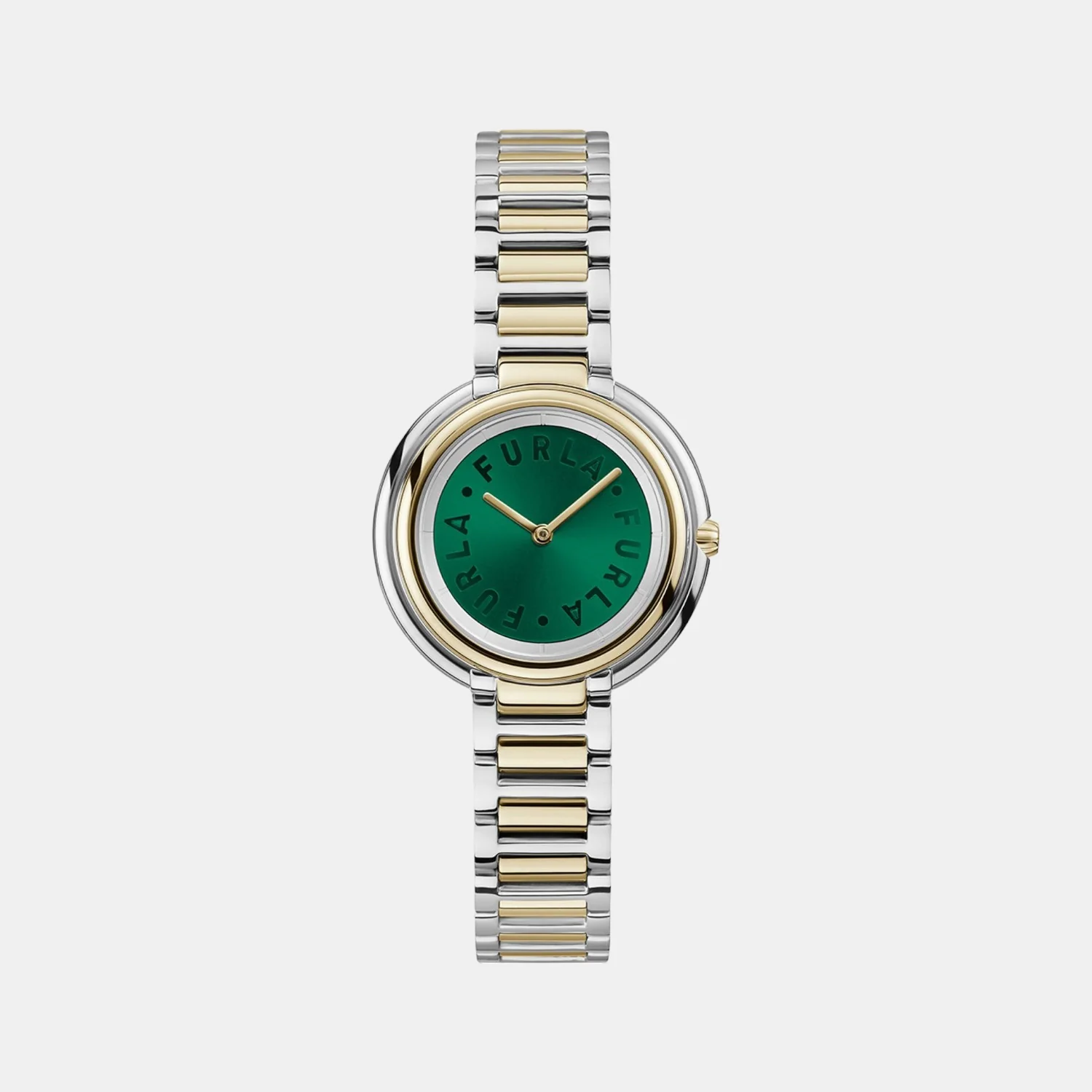 Women Quartz Green Dial Analog Stainless Steel Watch WW00032001L4