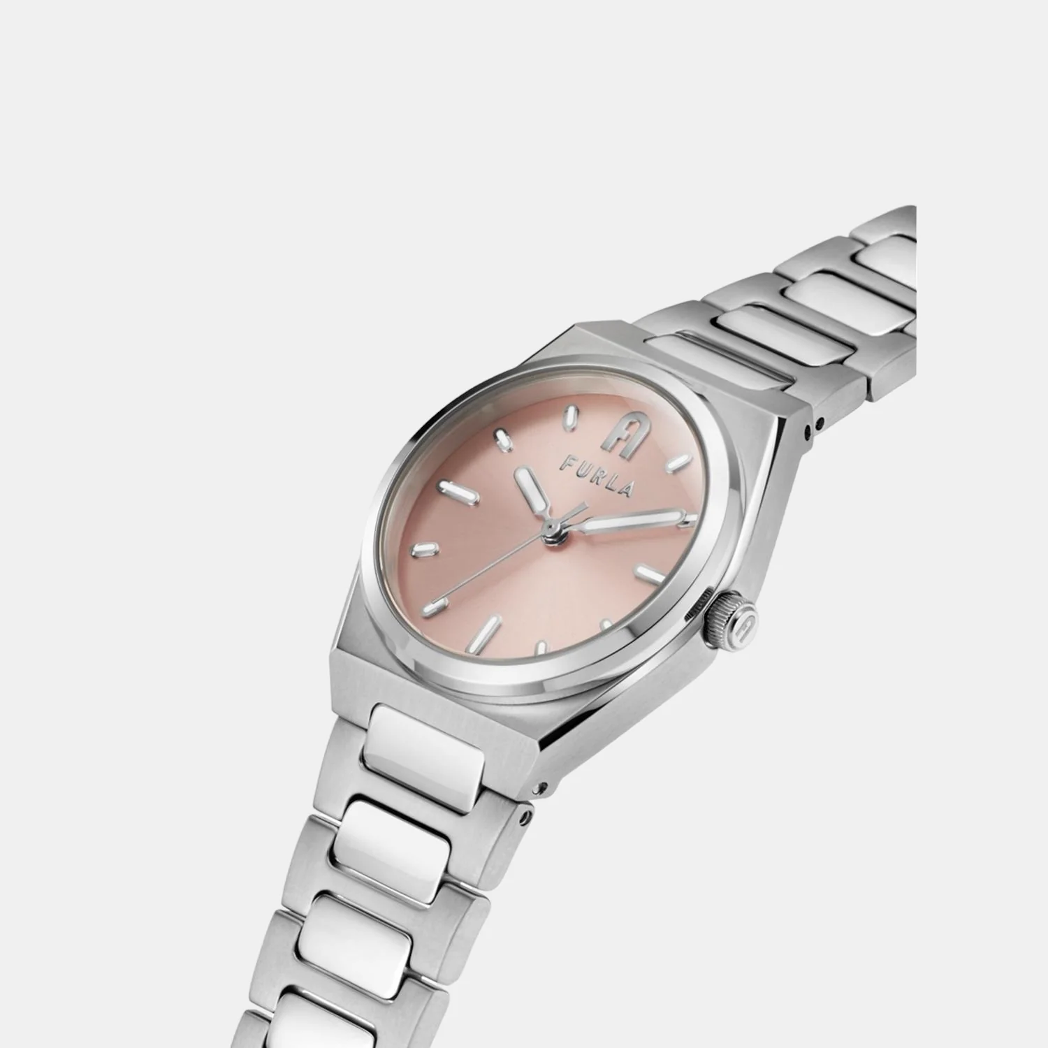 Women Quartz Pink Dial Analog Stainless Steel Watch WW00020011L1 - Image 3