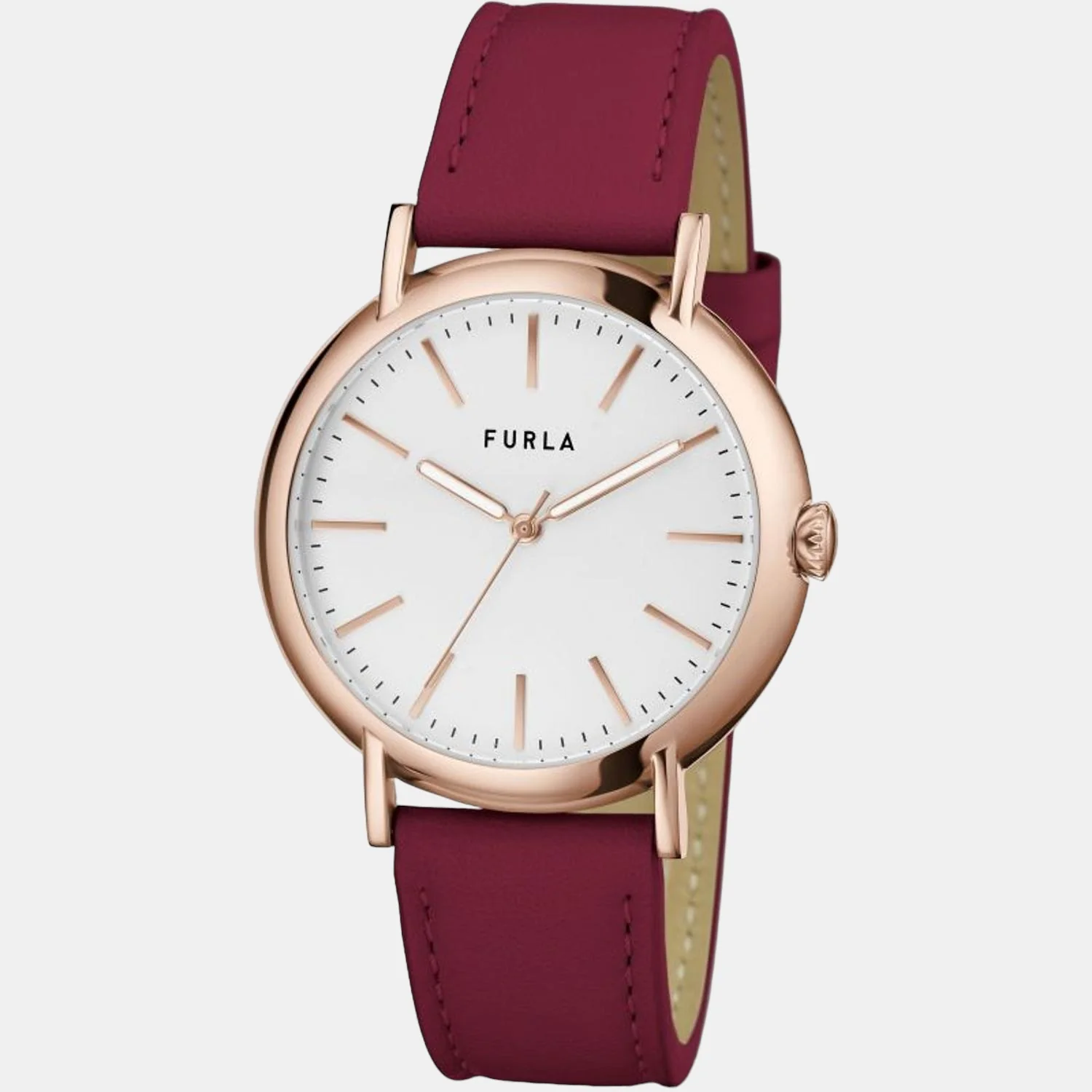 Women Quartz Silver Dial Analog Leather Watch WW00023002L3 - Image 5