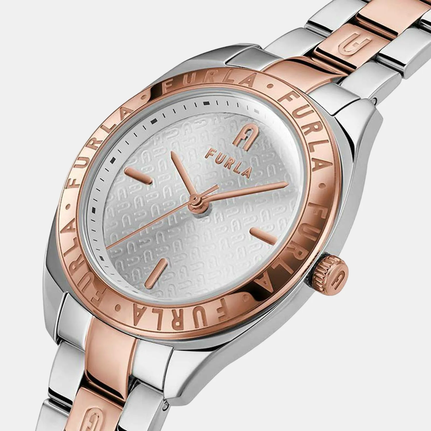 Women Quartz White Dial Analog Stainless Steel Watch WW00038002L5 - Image 2