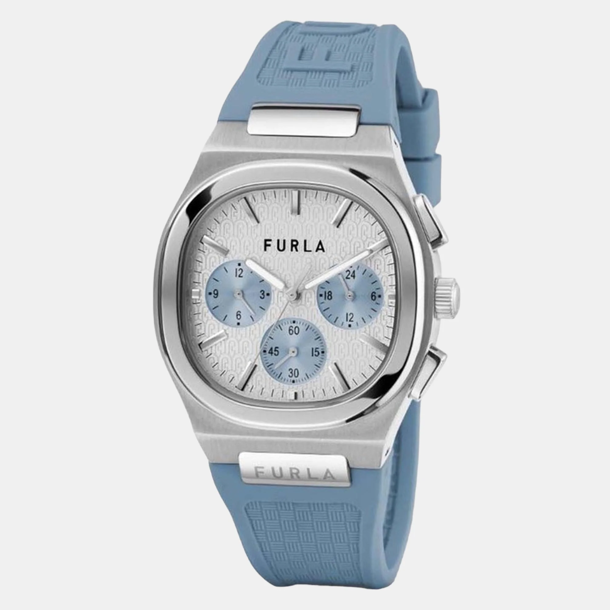 Women Quartz White Dial Chronograph Silicone Watch WW00036001L1 - Image 4