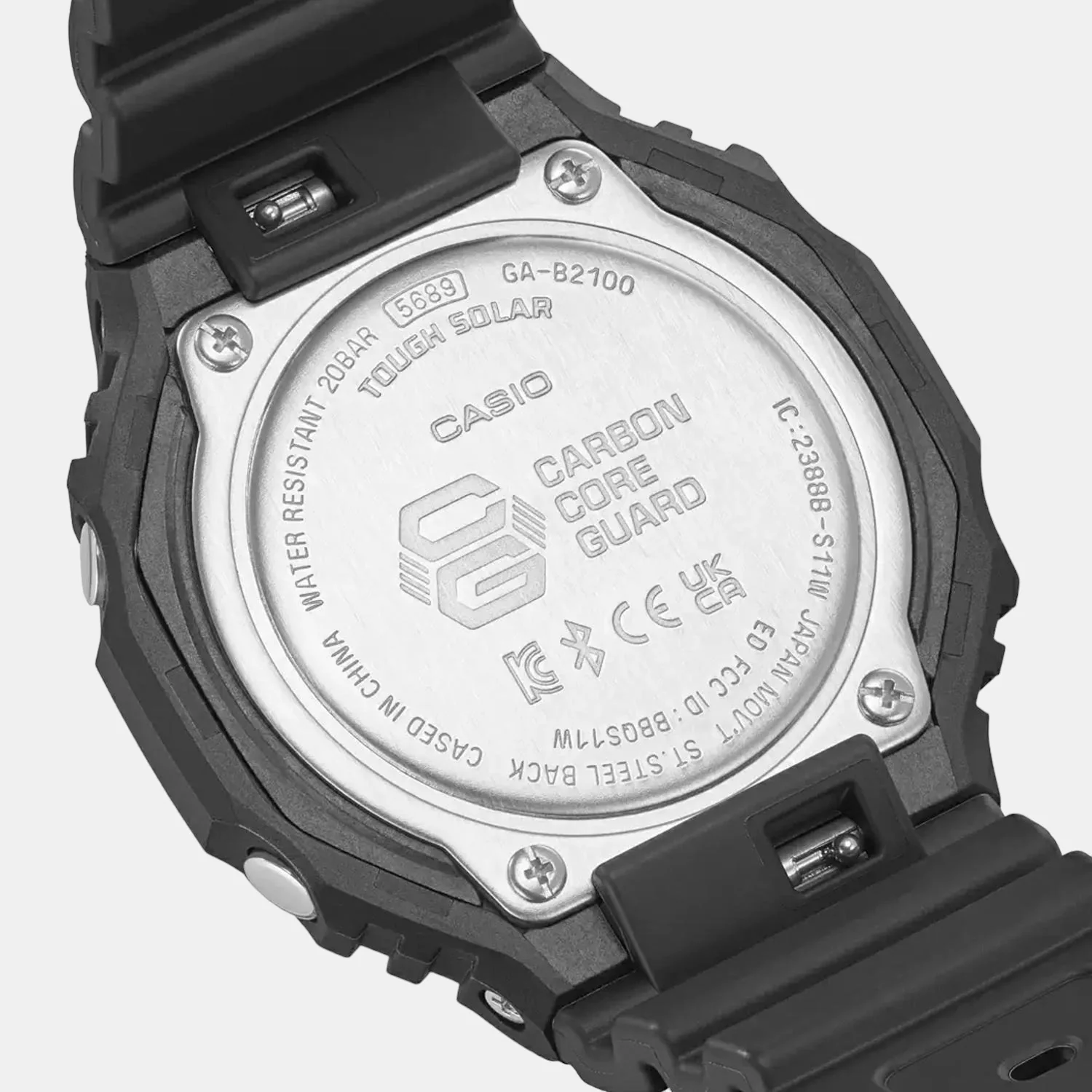 G-Shock Men Quartz Black Dial Analog-Digital Resin Watch G1241 - Image 7