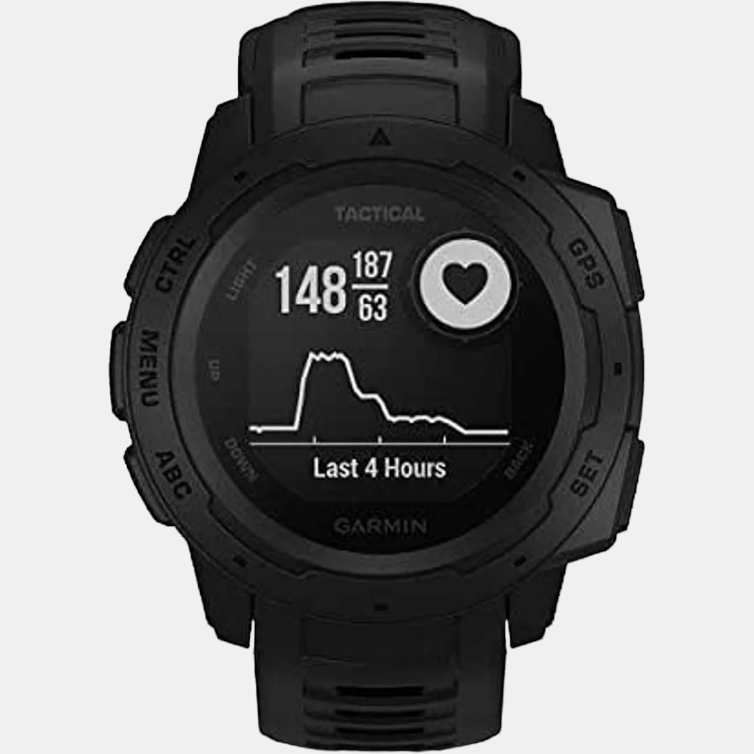 Men Processor Black Dial LCD Silicone Watch INSTINCT TACTICAL BLACK 010-02064-84 - Image 2